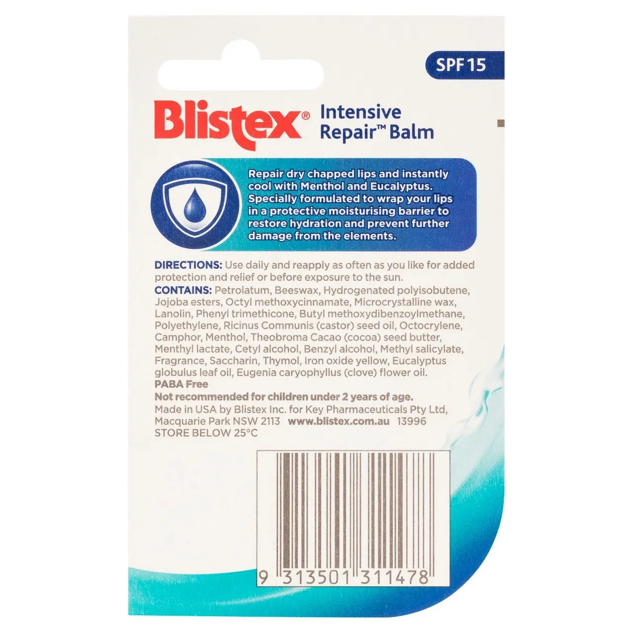 Blistex Intensive Repair Balm