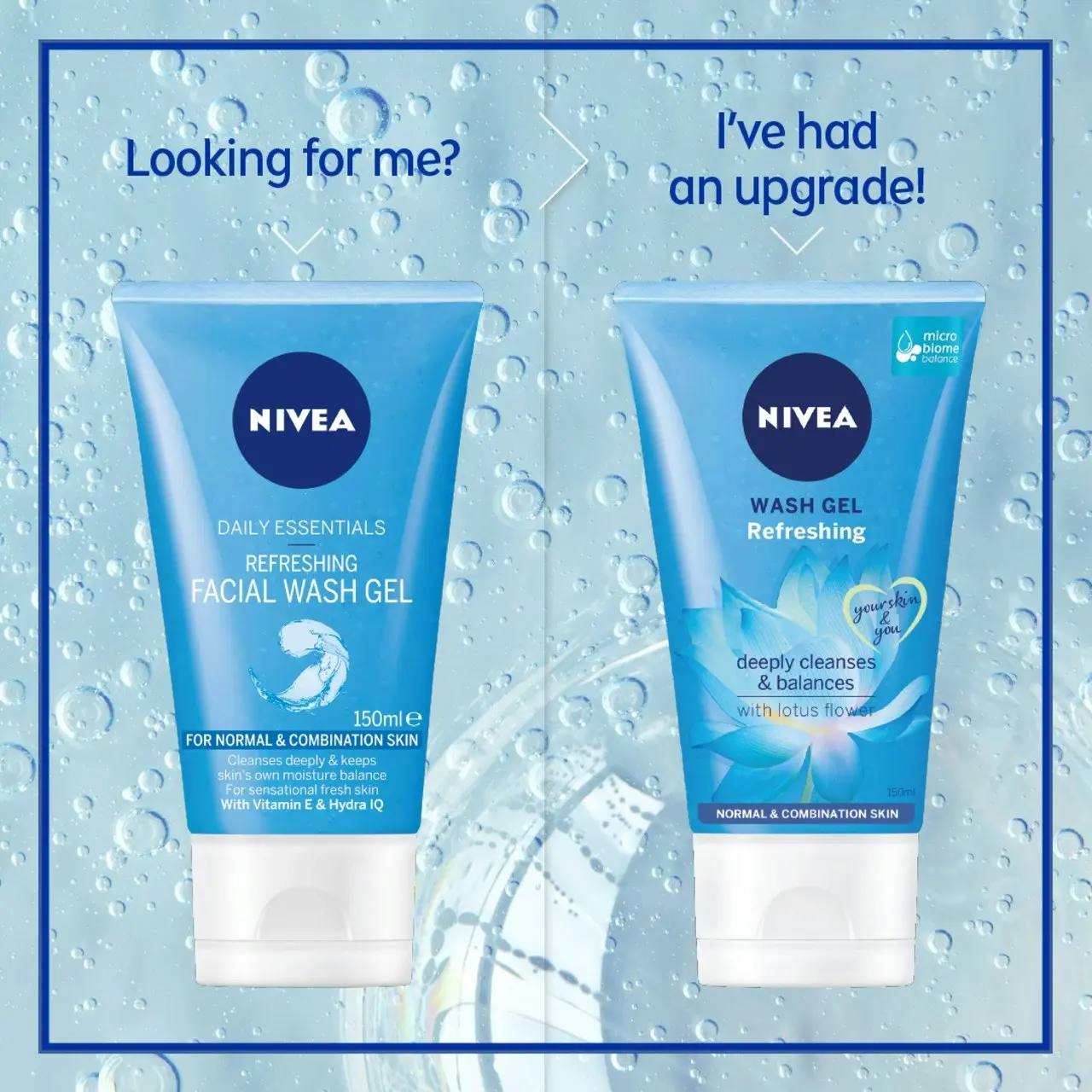 Nivea Refreshing Face Wash Gel Cleanser 150ml