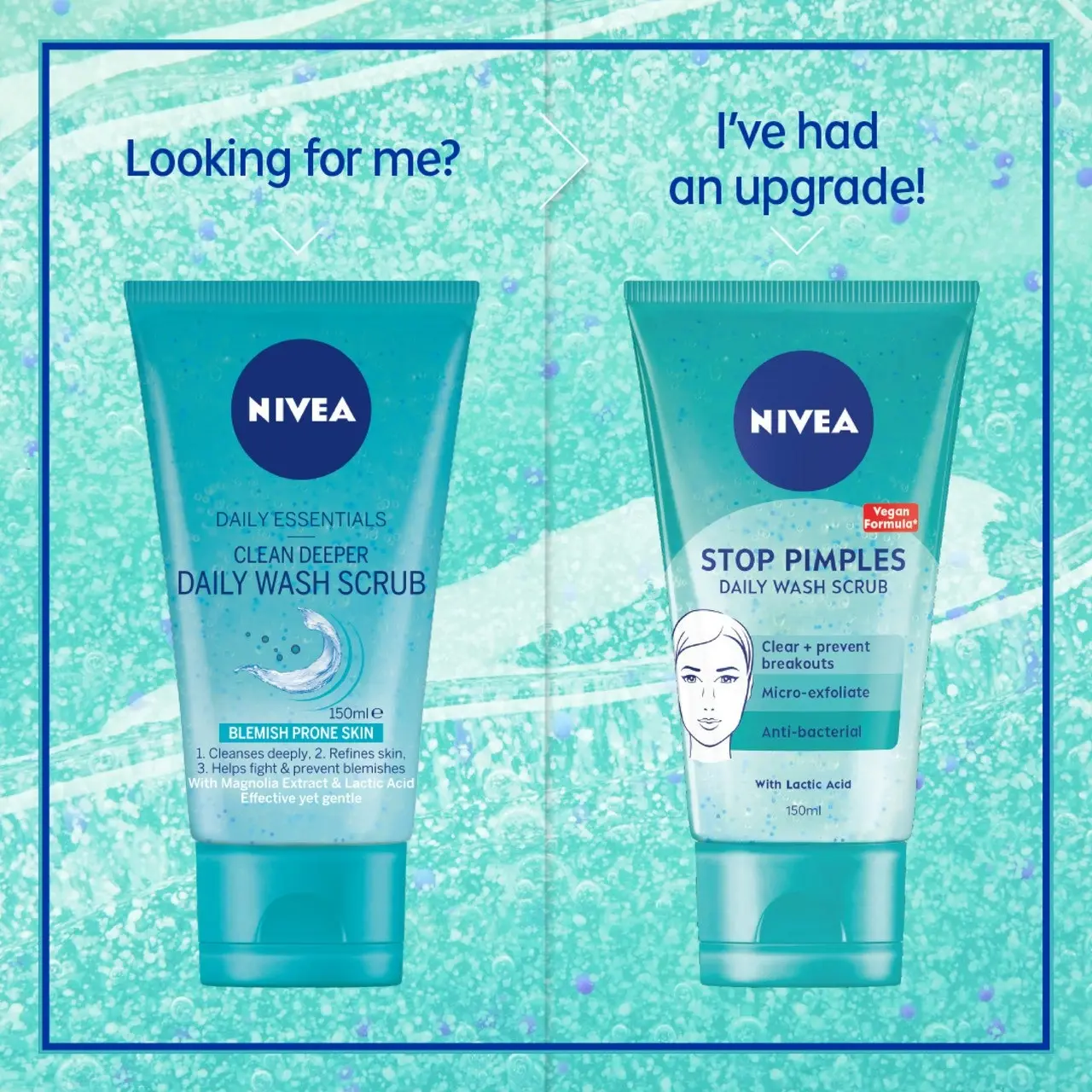 Nivea Stop Pimples Daily Wash Scrub