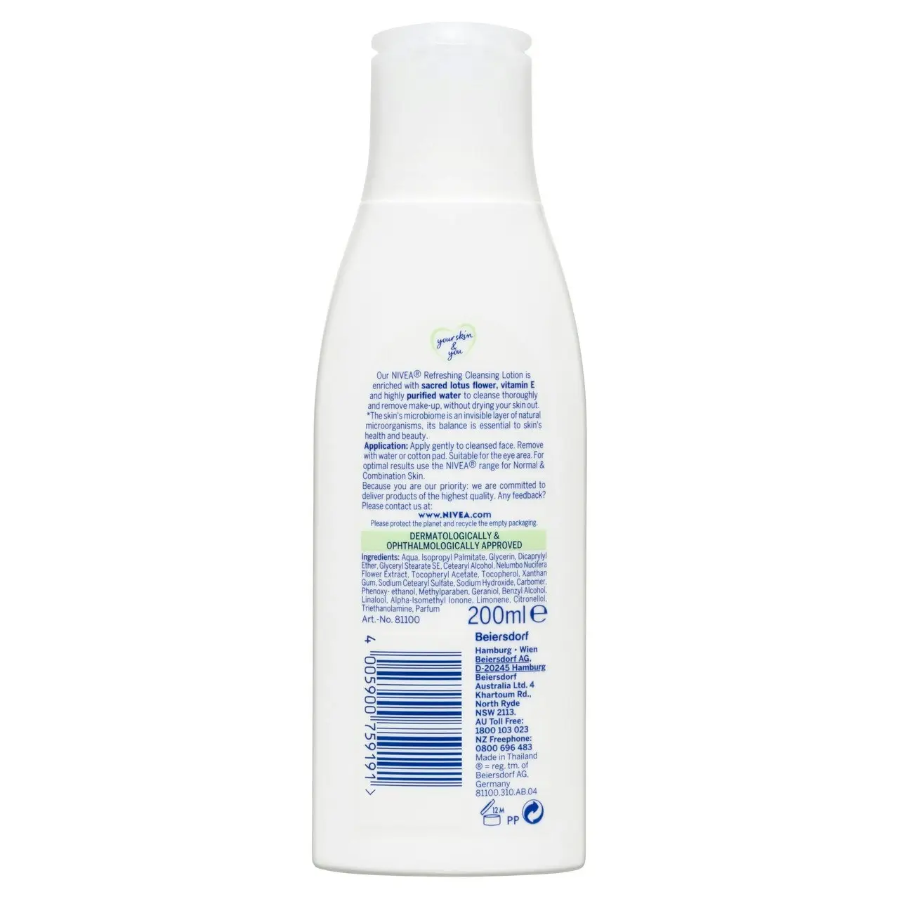 Nivea Refreshing Cleansing Lotion 200ml