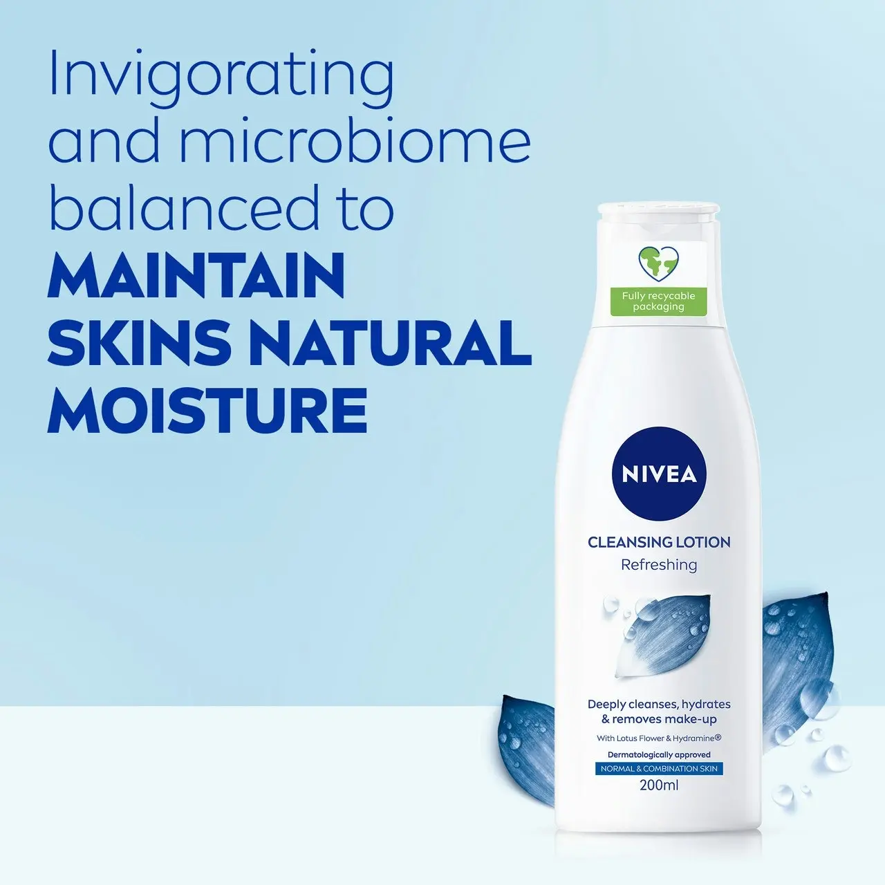 Nivea Refreshing Cleansing Lotion 200ml