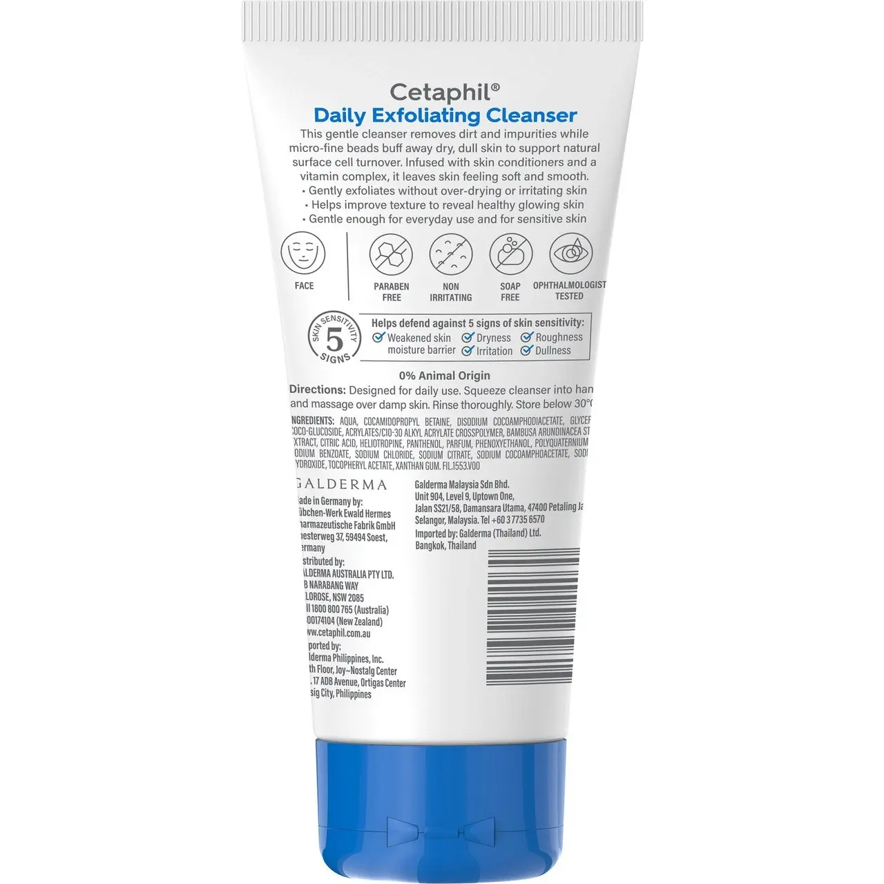 Cetaphil Daily Exfoliating Cleanser 178mL