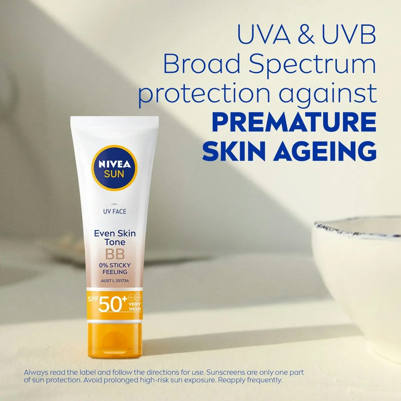 Nivea UV Face BB Cream SPF50+