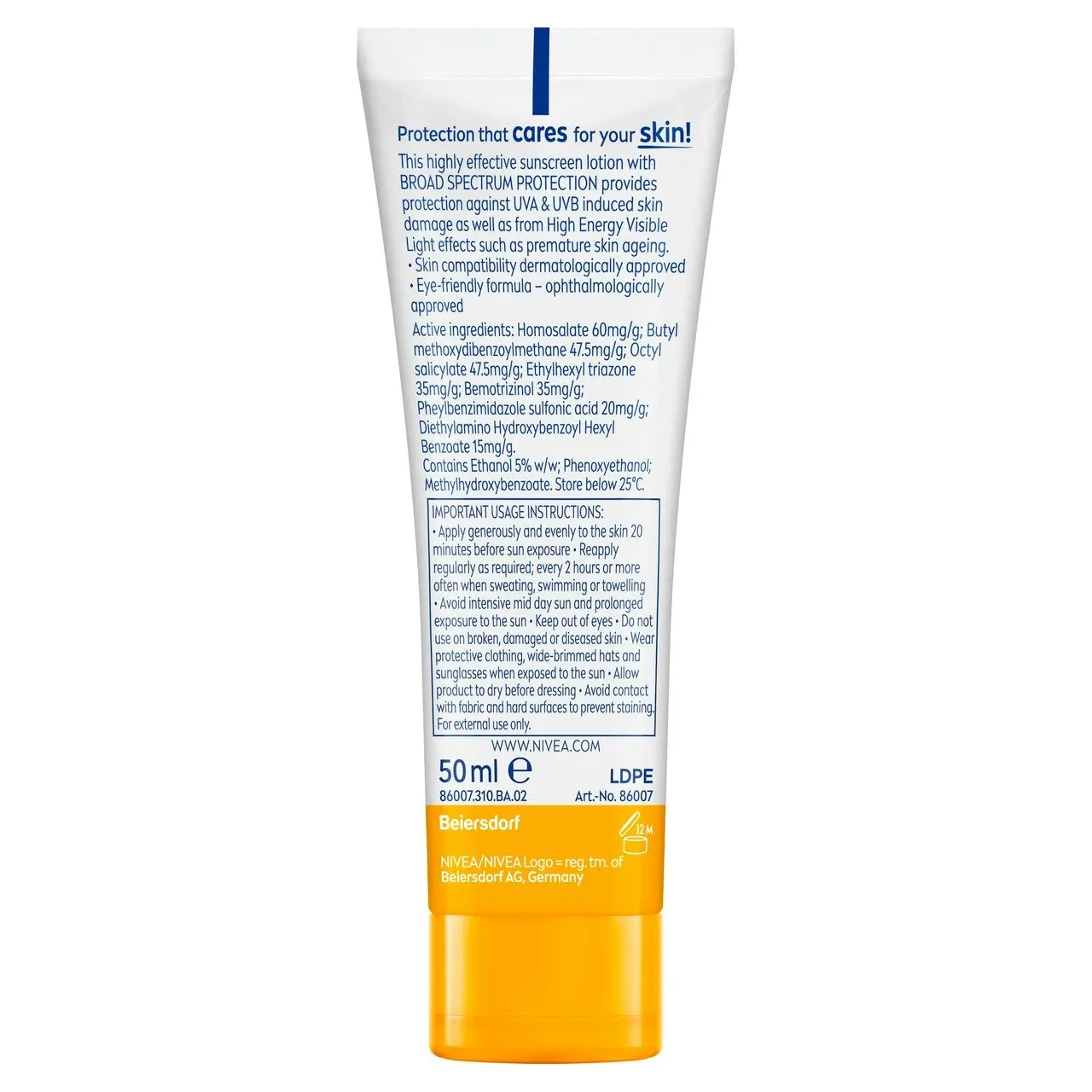 Nivea UV Face Shine Control SPF50+