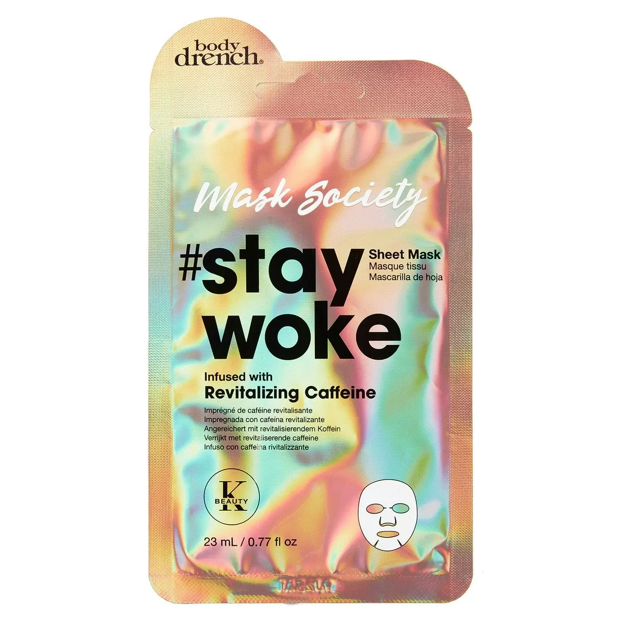 Mask Society Stay Woke Sheet Mask 23ml