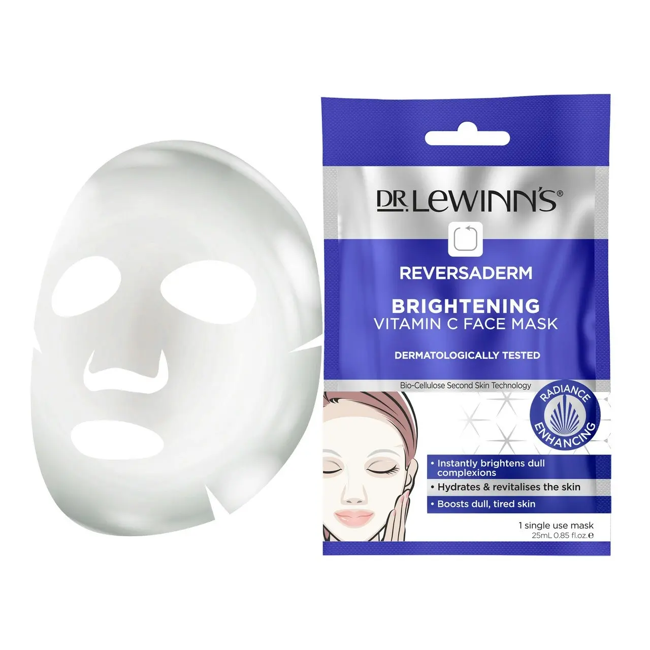 Dr. LeWinn's Reversaderm Brightening Vitamin C Face Mask 1 pack