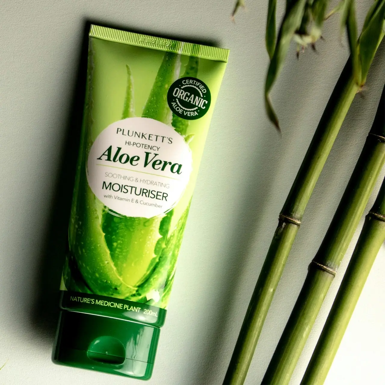 Plunkett's Hi-Potency Aloe Vera Soothing & Hydrating Moisturiser 200mL