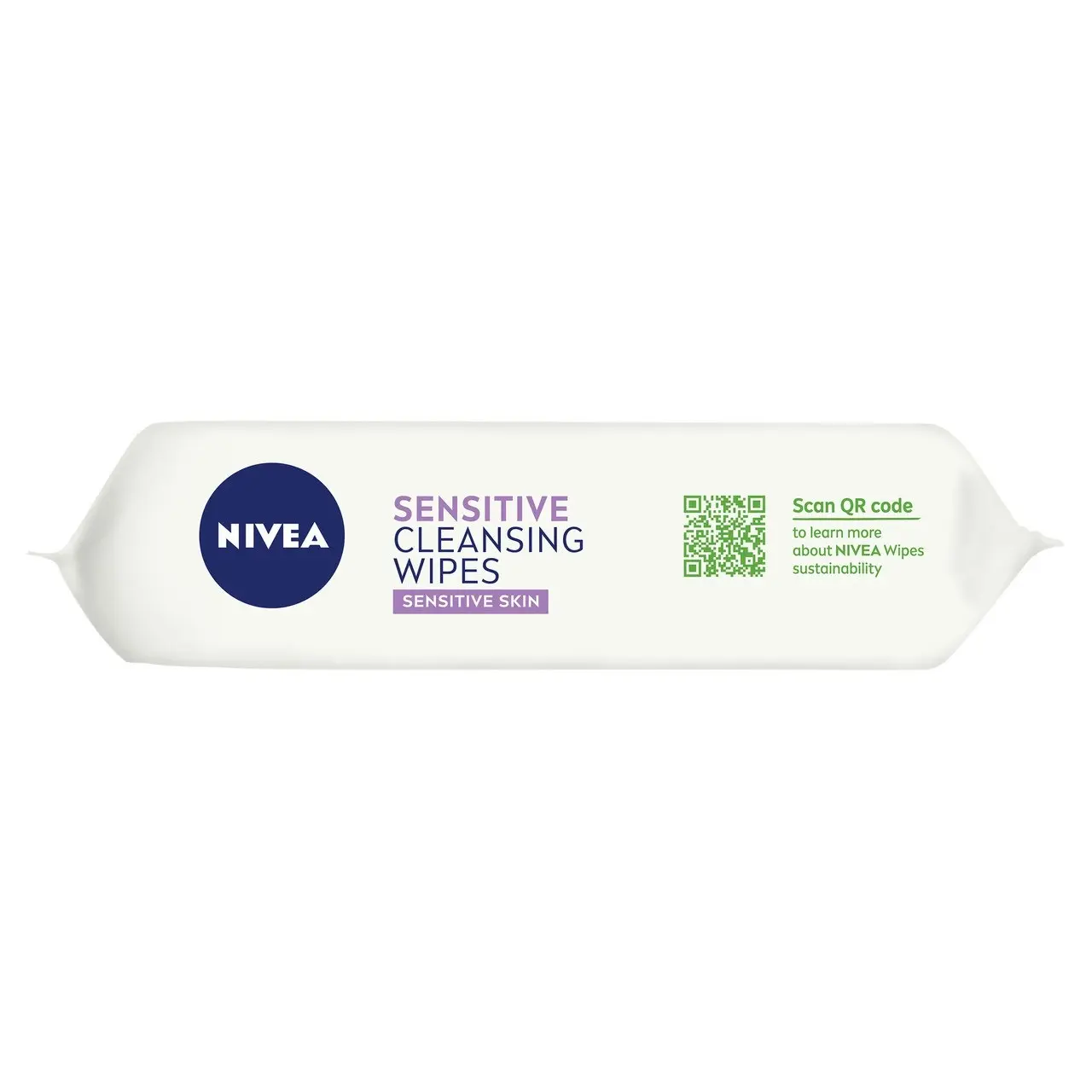 Nivea Sensitive Biodegradable Cleansing Wipes for Sensitive Skin 25 pack