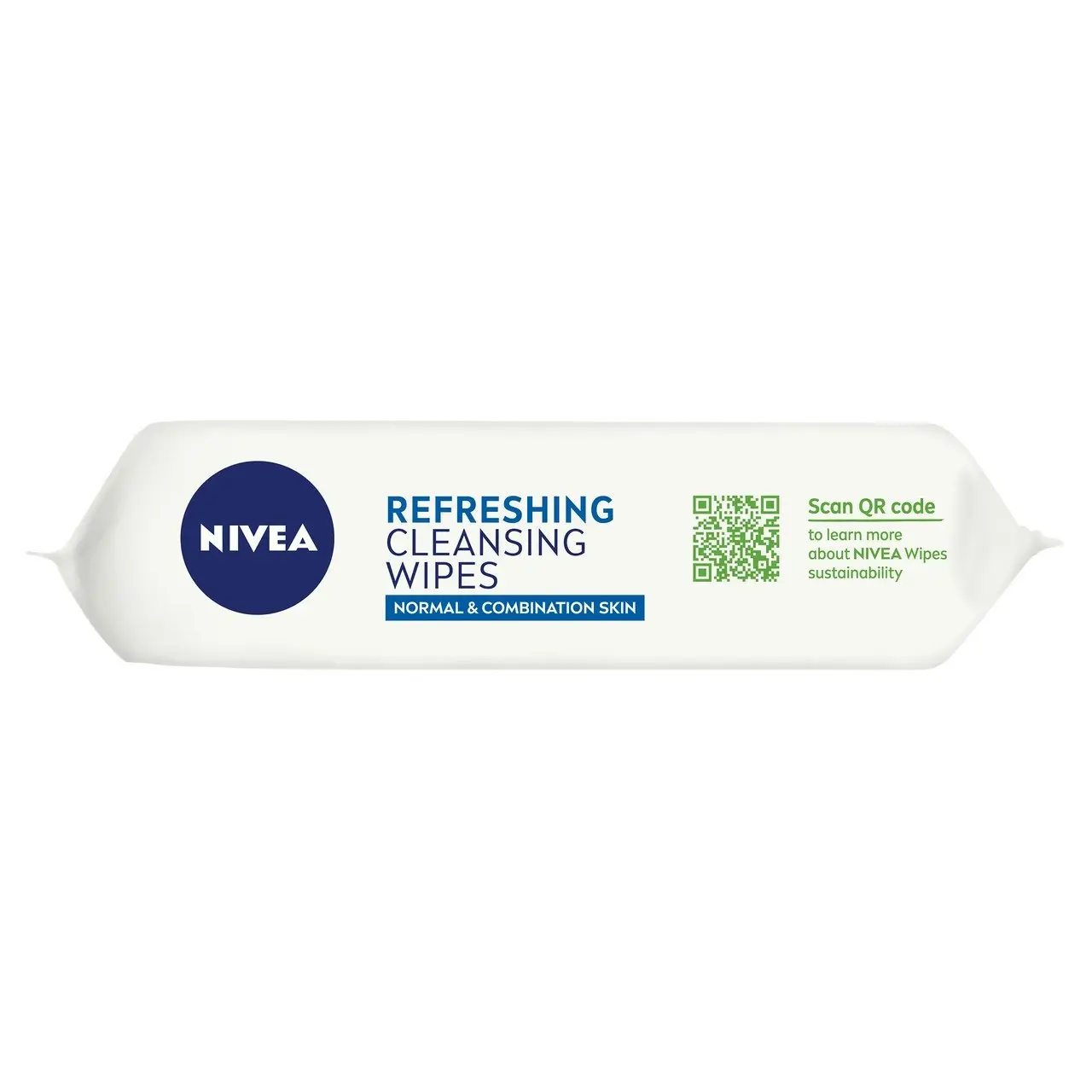 Nivea Refreshing Biodegradable Cleansing Wipes 25 pack