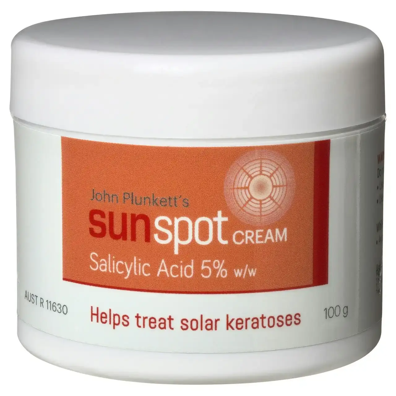 John Plunkett's Sunspot Cream 100g