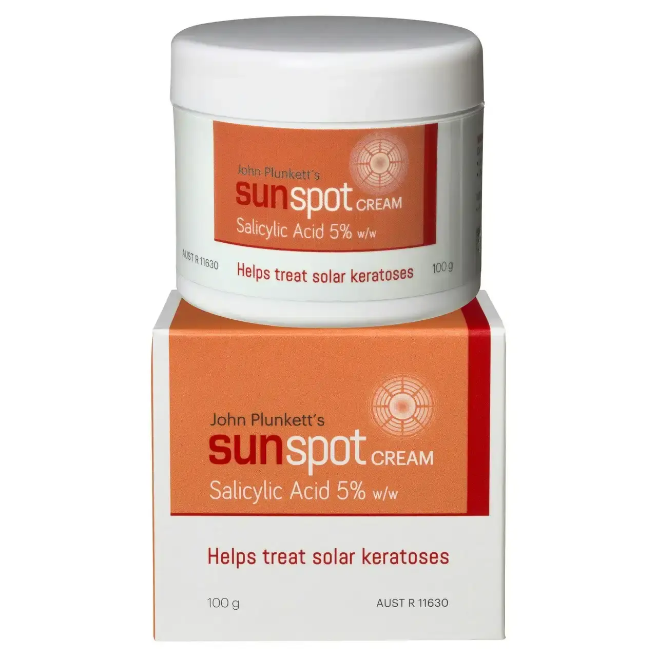 John Plunkett's Sunspot Cream 100g