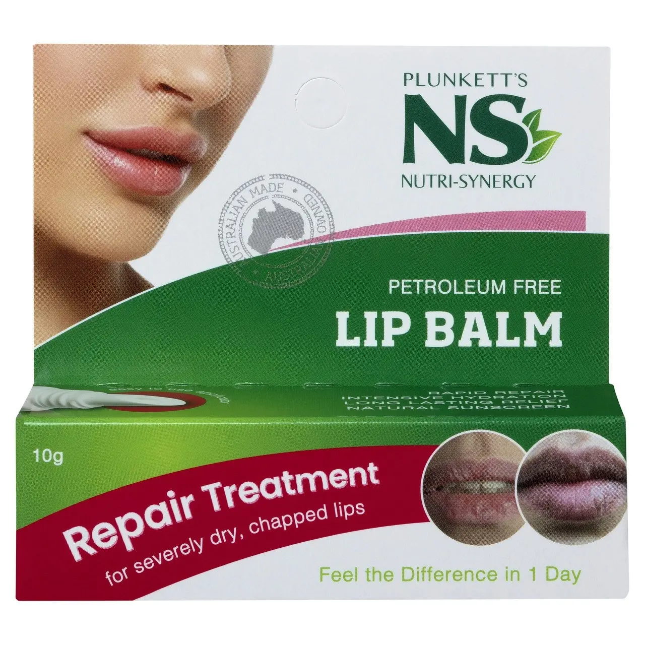 Plunkett's NS Lip Balm 10g