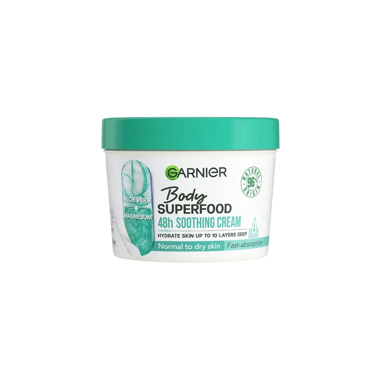 Garnier Body Superfood Aloe Vera & Magnesium Body Moisturiser 380ml