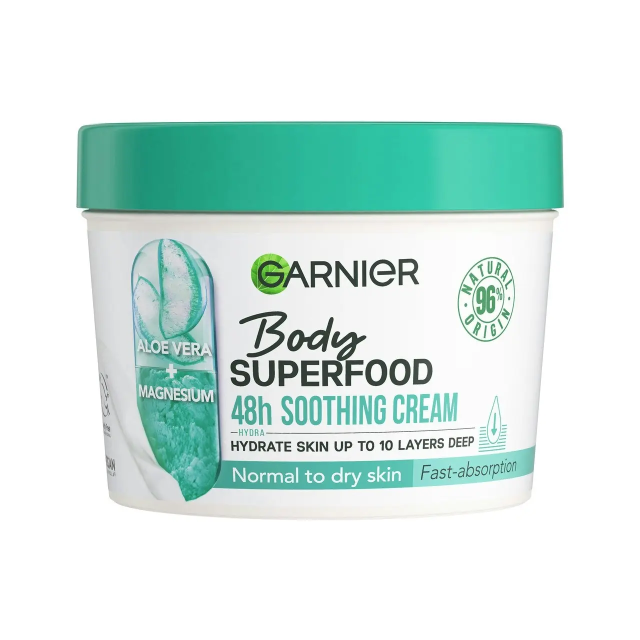 Garnier Body Superfood Aloe Vera & Magnesium Body Moisturiser 380ml