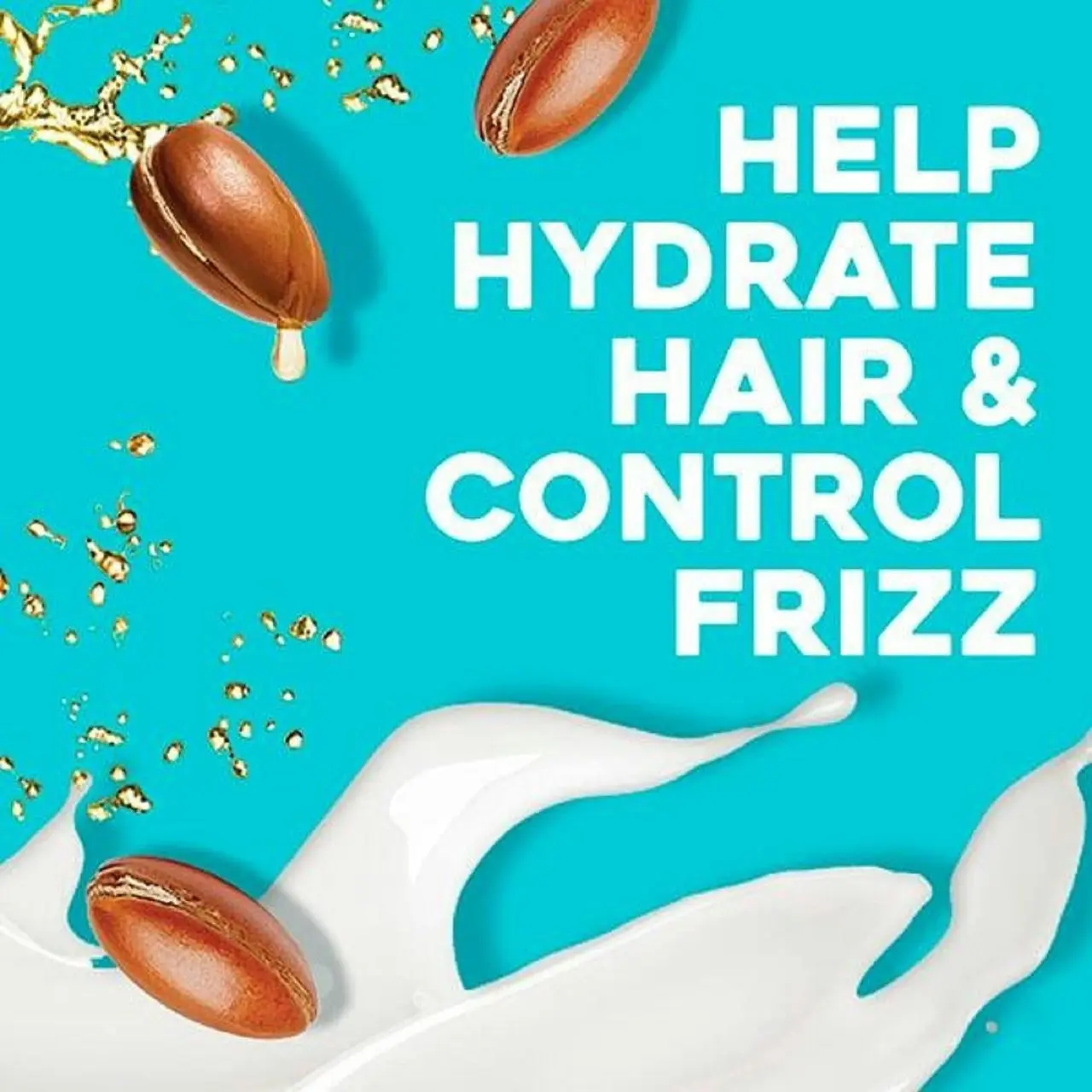 OGX Flexible Control Shine + Hydrate Argan Oil Of Morocco Tame & Shine Cream For Frizzy Hair 177mL