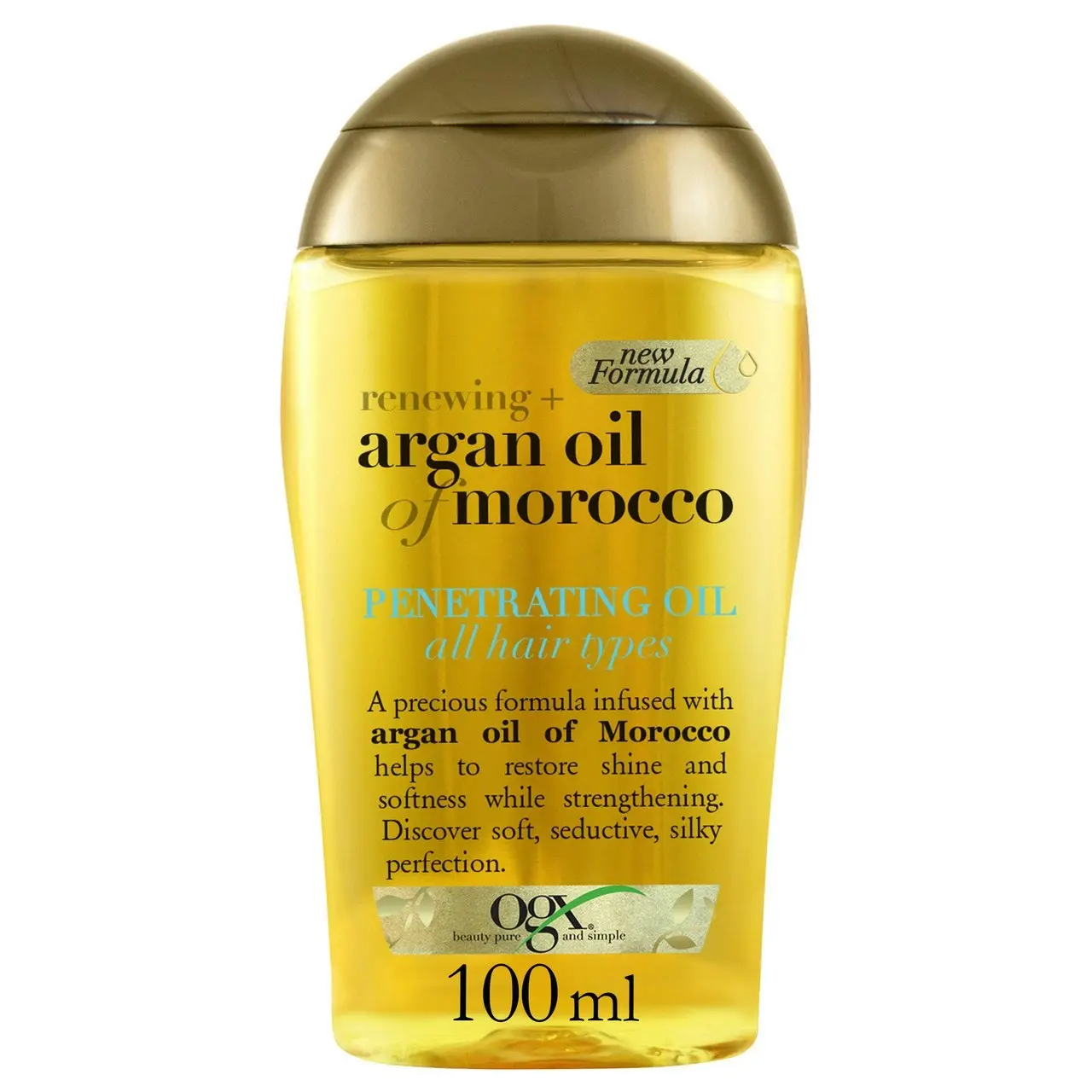 OGX Renewing + Hydrating & Shine Argan Oil of Morocco Penetrating Oil For Dry & Heat Styled Hair 100mL