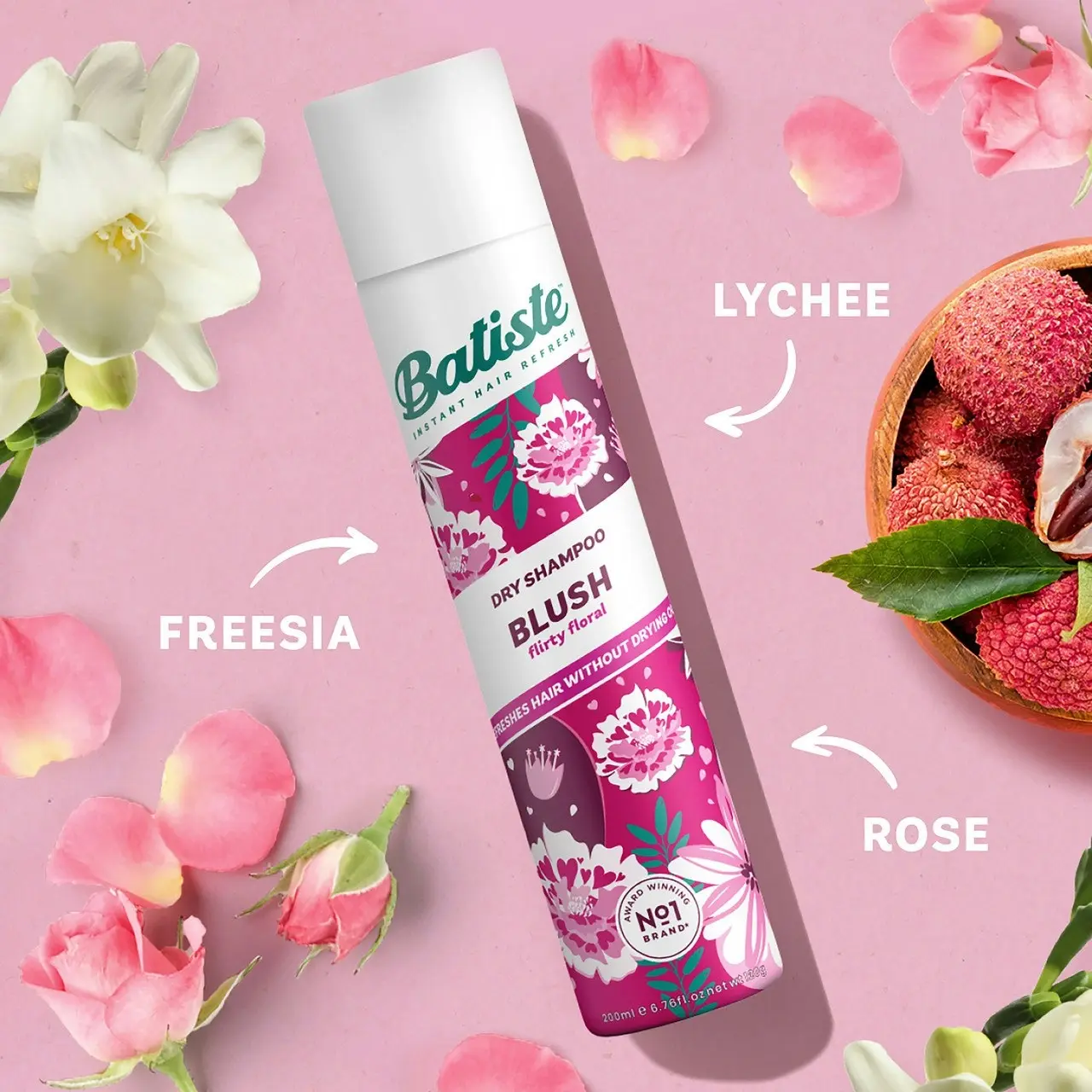 Batiste Blush Dry Shampoo 350mL