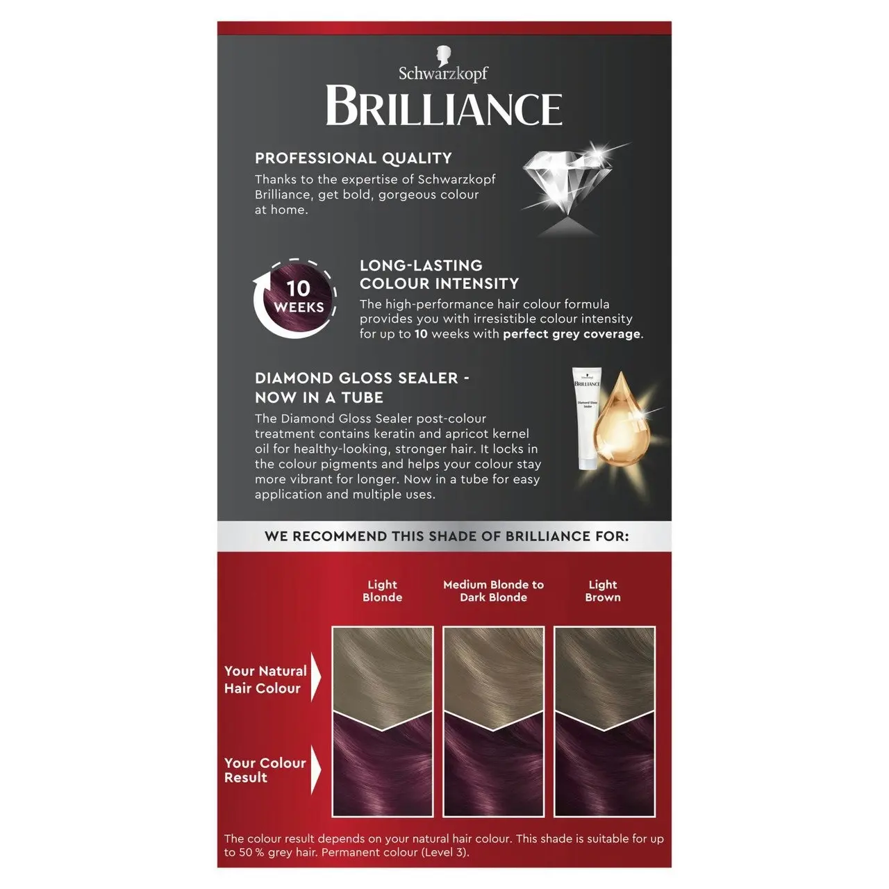 Schwarzkopf Brilliance 23 Burgundy Chic