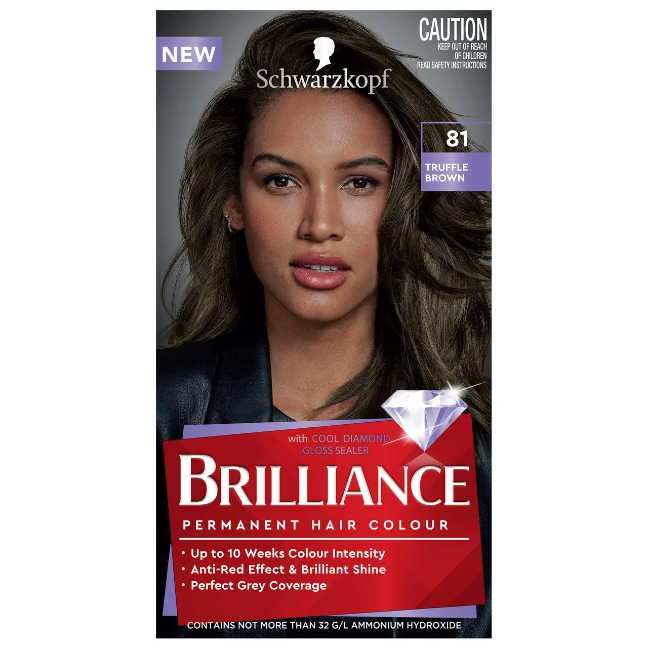 Schwarzkopf Brilliance Cool Browns 81 Truffle Brown