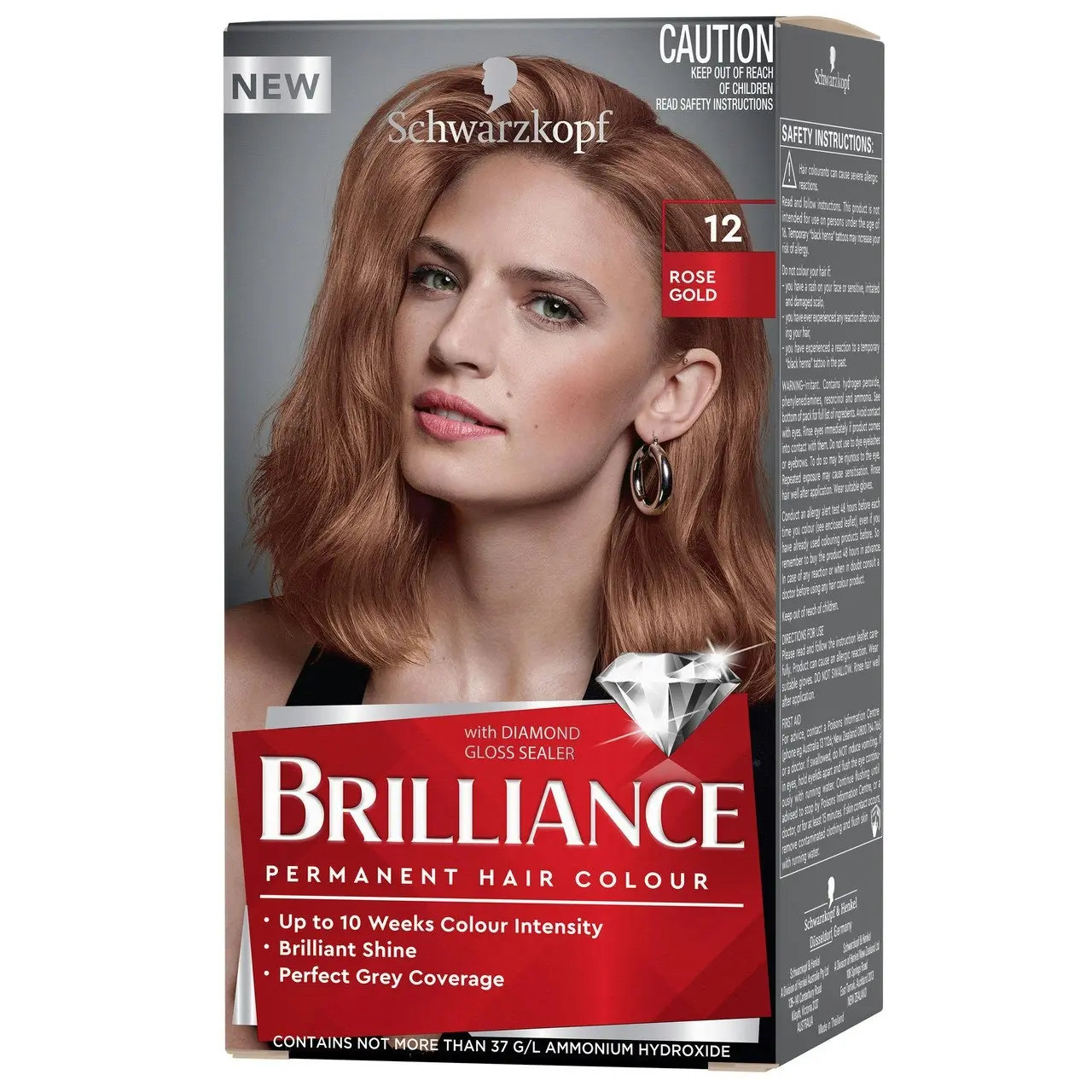 Schwarzkopf Brilliance 12 Rose Gold