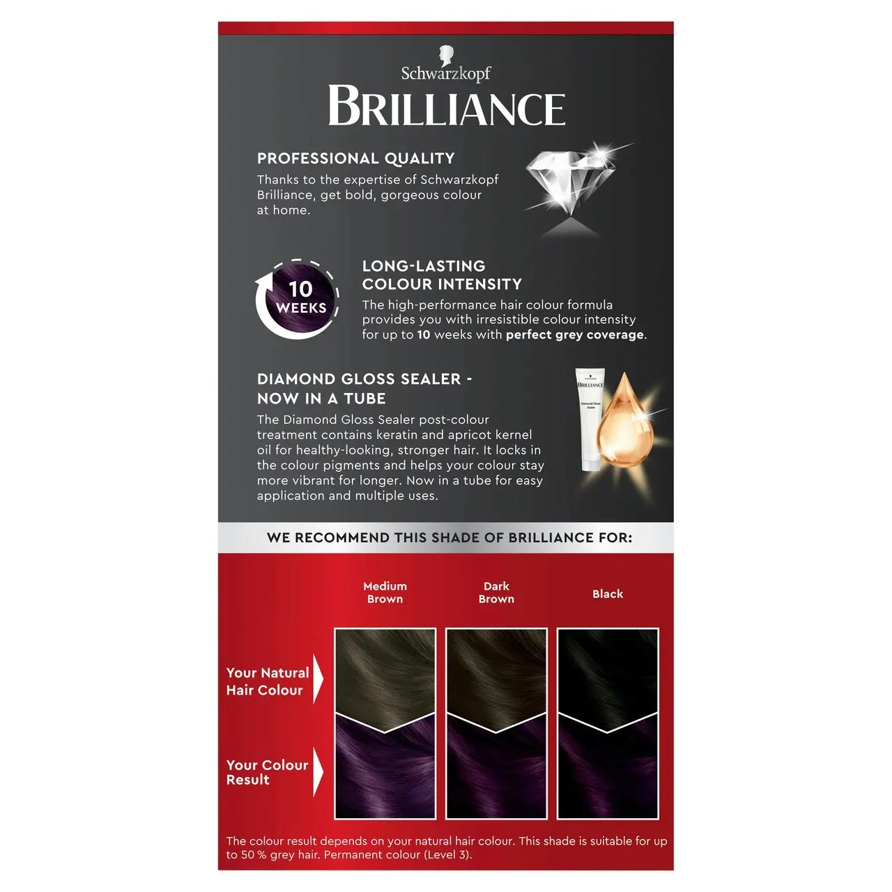 Schwarzkopf Brilliance 85 Violet Vision