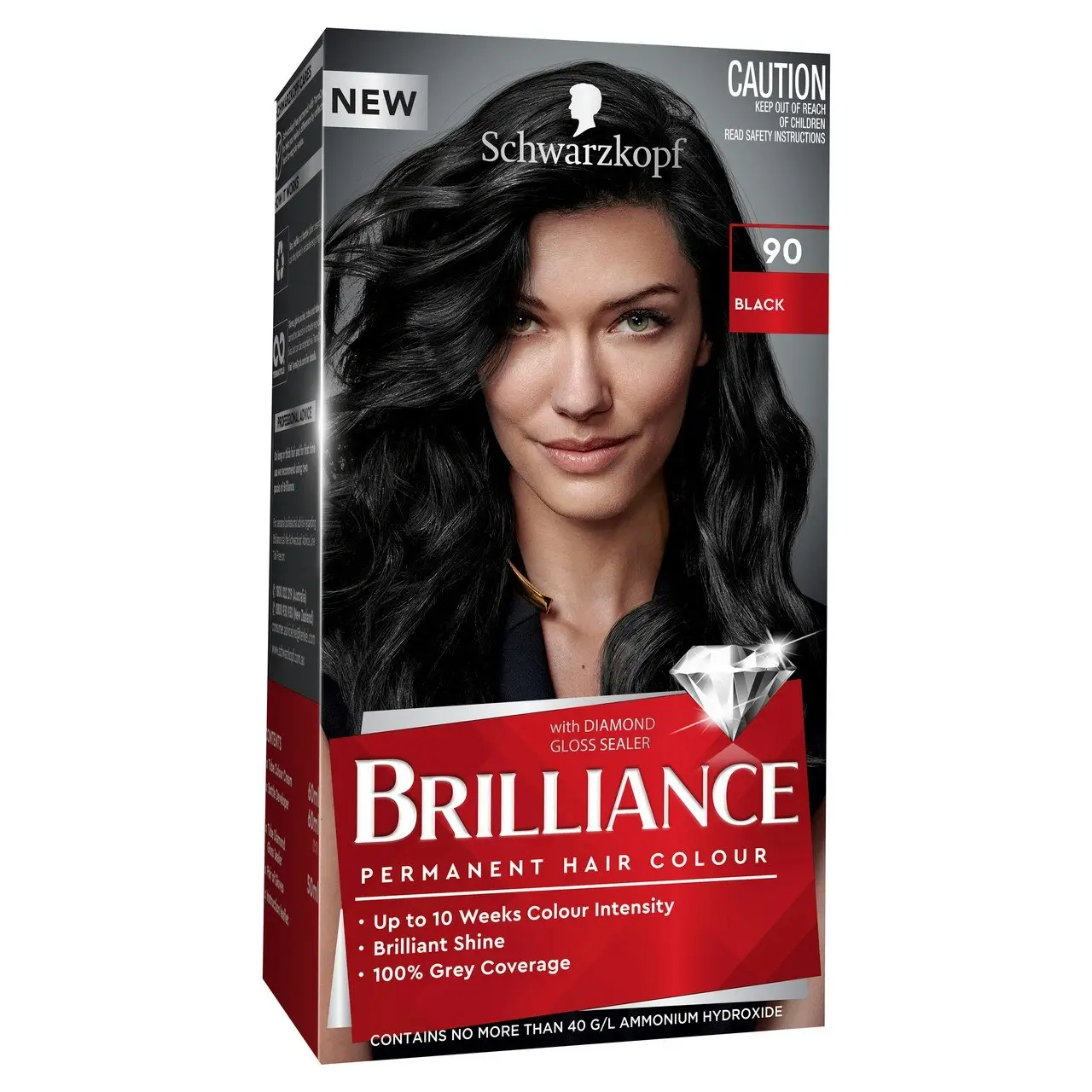 Schwarzkopf Brilliance 90 Black