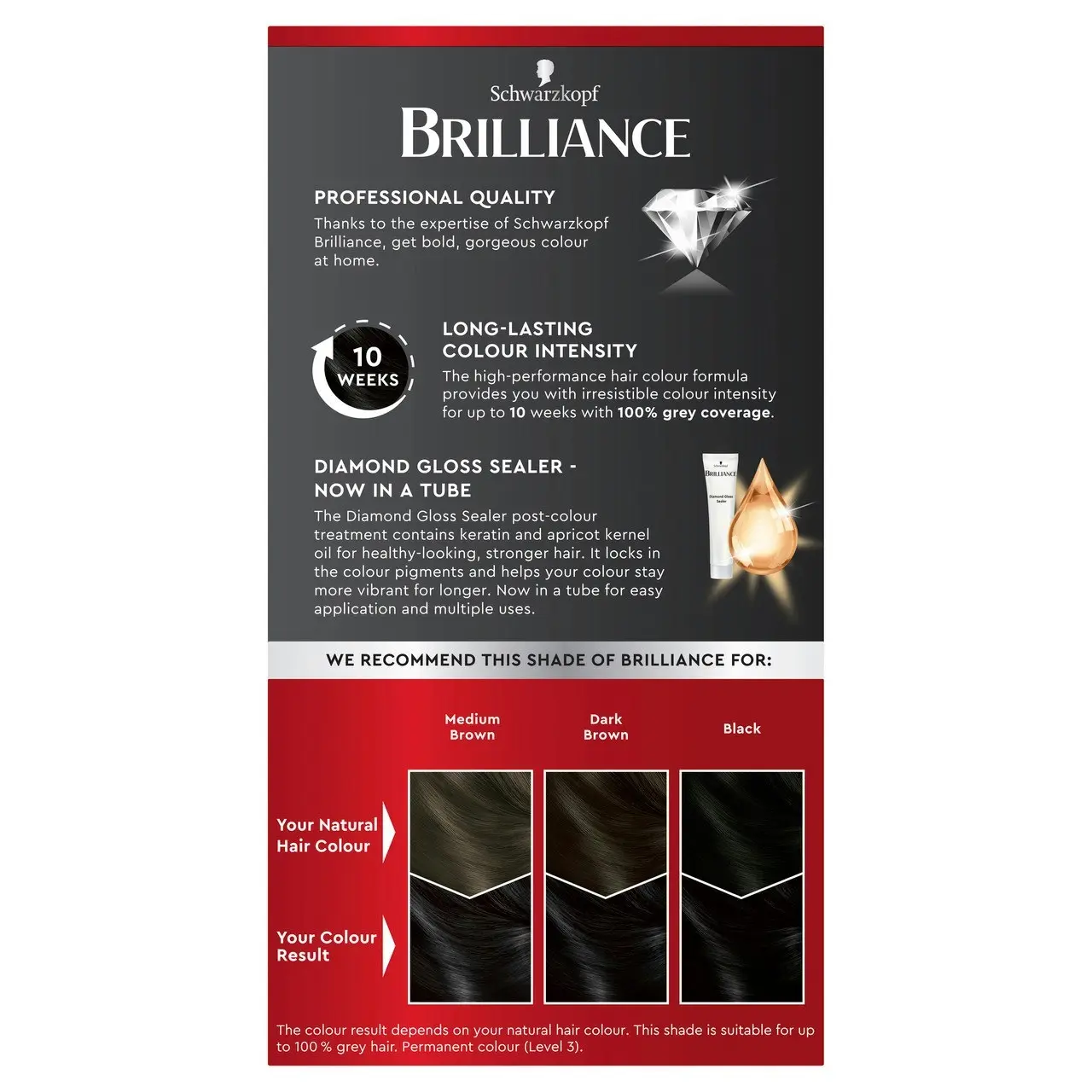 Schwarzkopf Brilliance 90 Black