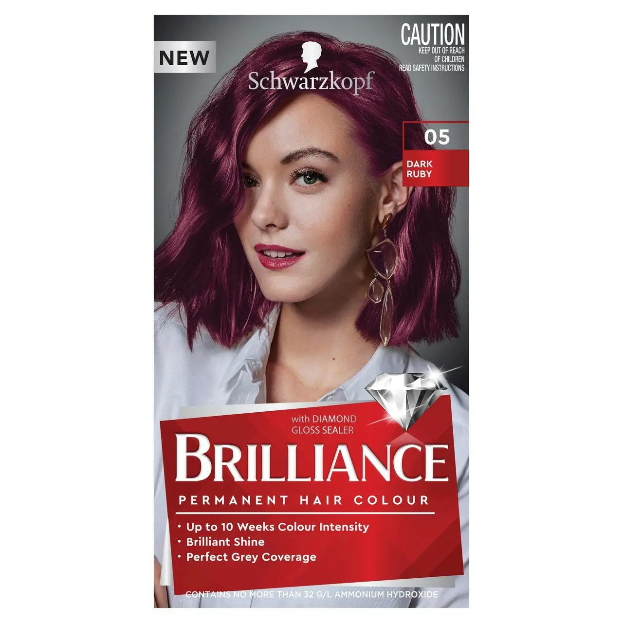 Schwarzkopf Brilliance 05 Dark Ruby