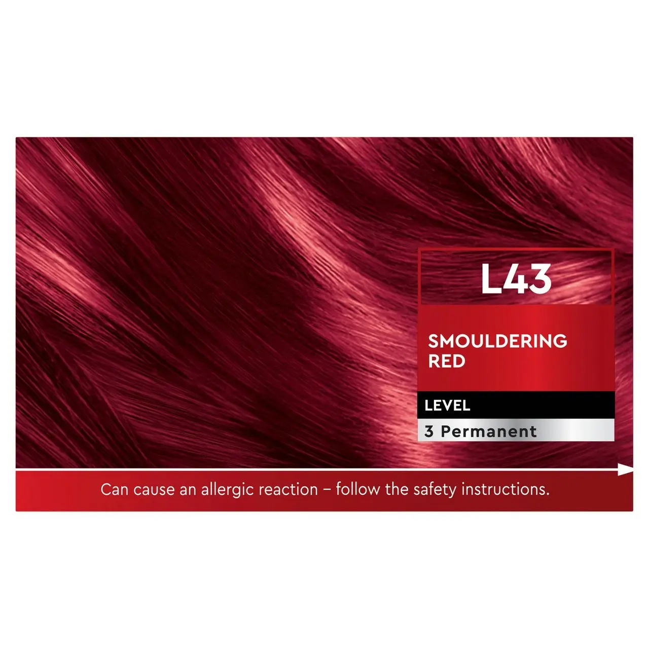 Schwarzkopf Brilliance L43 Smouldering Red