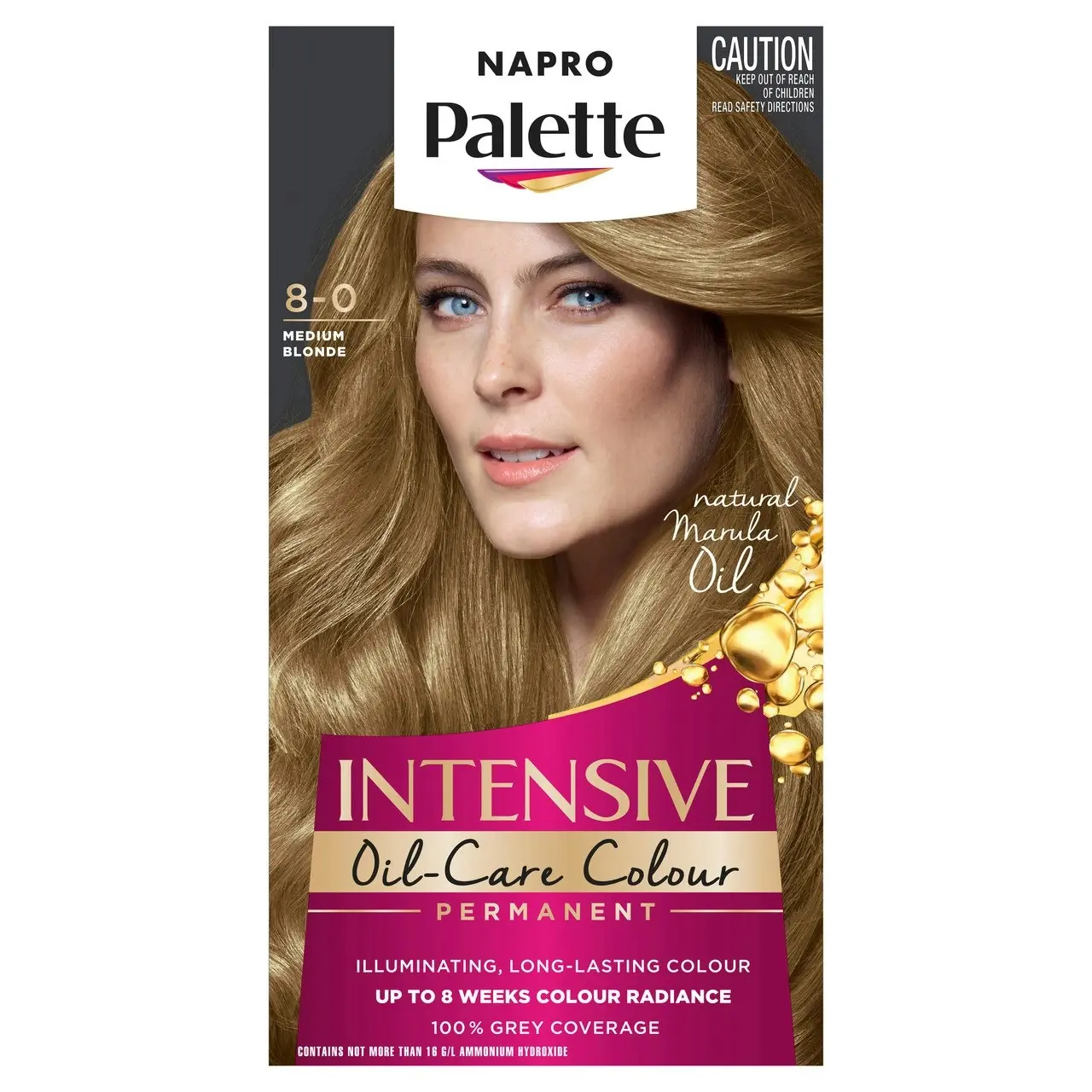 Napro Palette Hair Colour 8-0 Medium Blonde