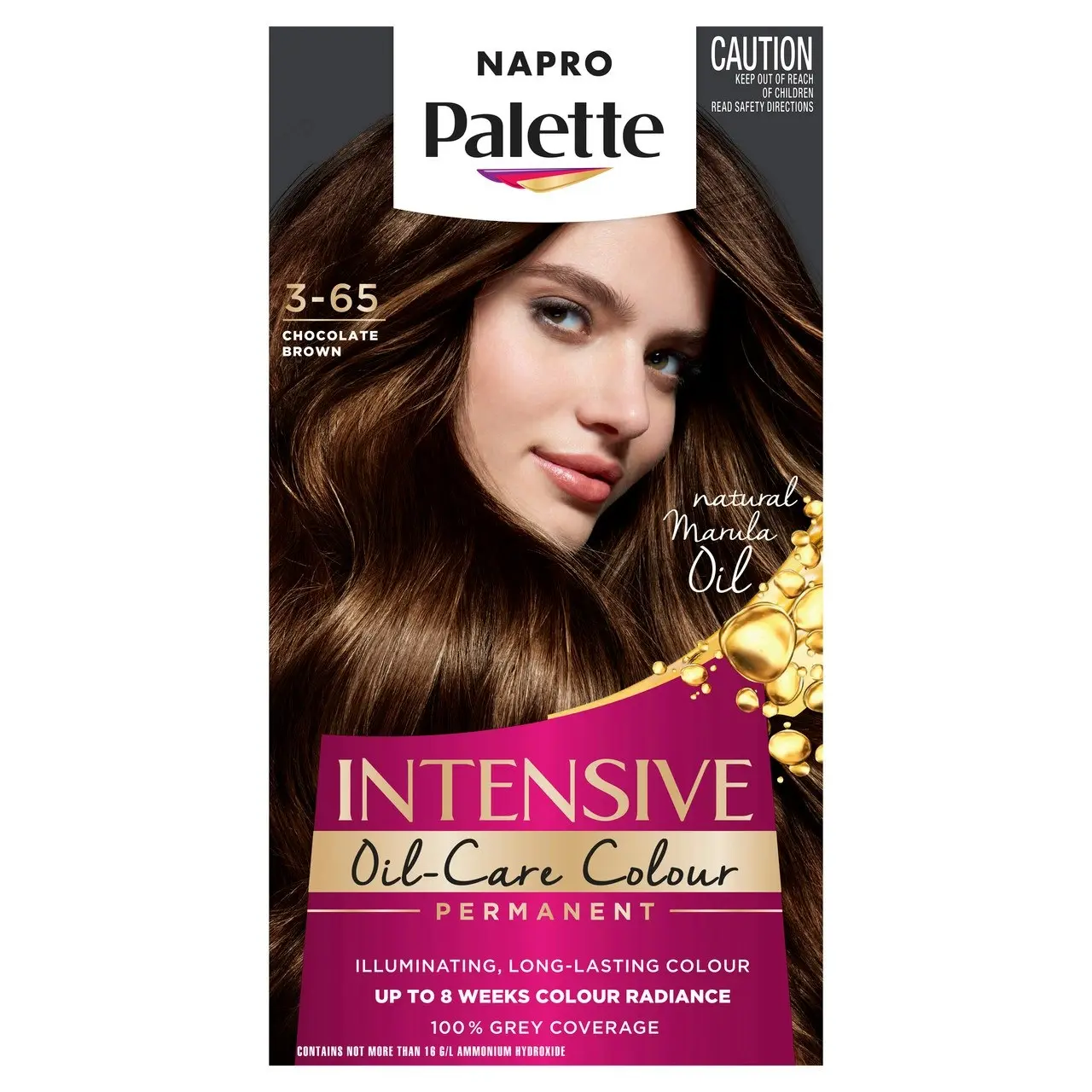 Napro Palette Permanent Hair Colour 3-65 Chocolate Brown