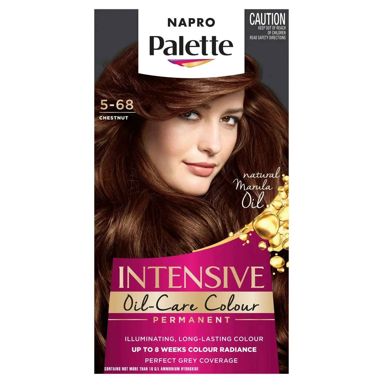 Napro Palette Permanent Hair Colour 5-68 Chestnut