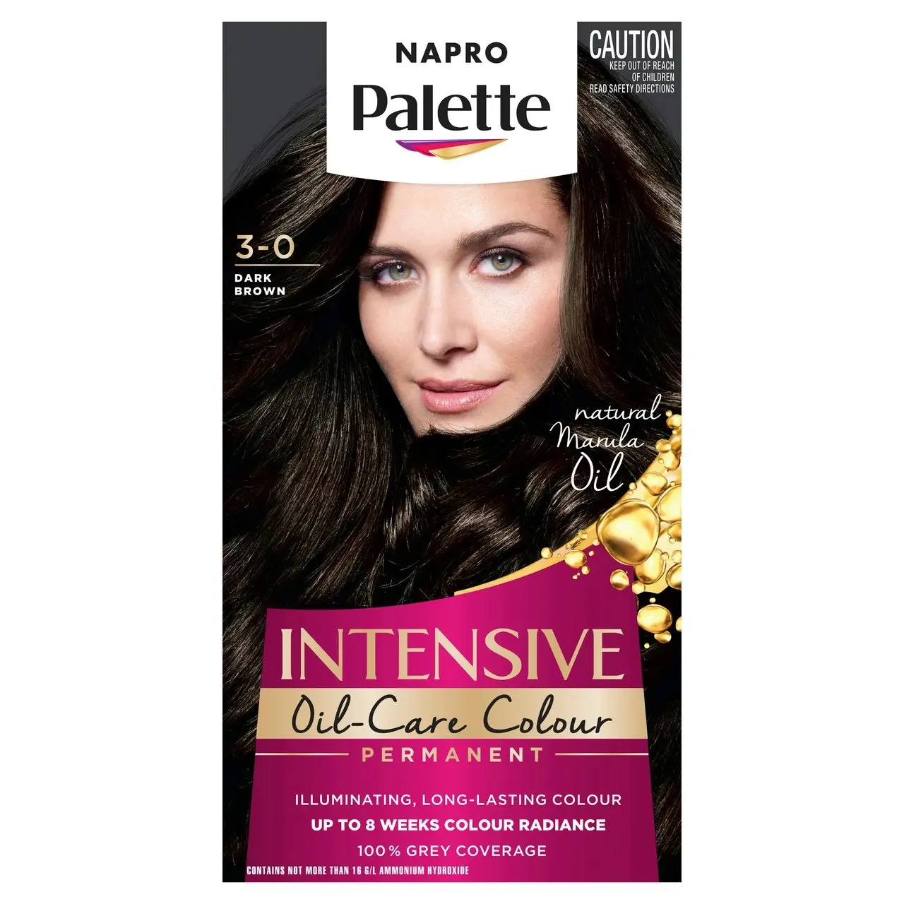 Napro Palette Permanent Hair Colour 3-0 Dark Brown