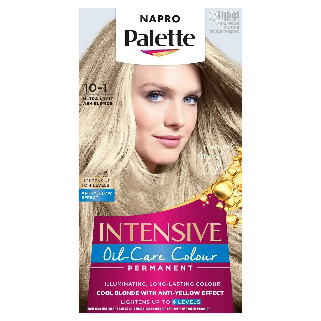 Napro Palette Hair Colour 10-1 Ultra Light Ash Blonde