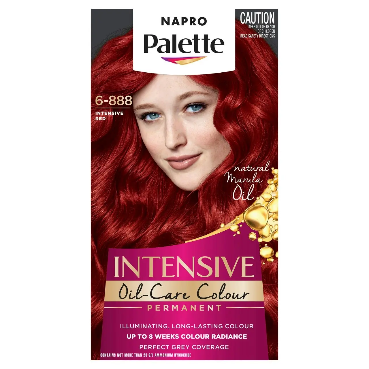 Napro Palette Intensive Creme Colour Permanent 6 - 888 Intensive Red