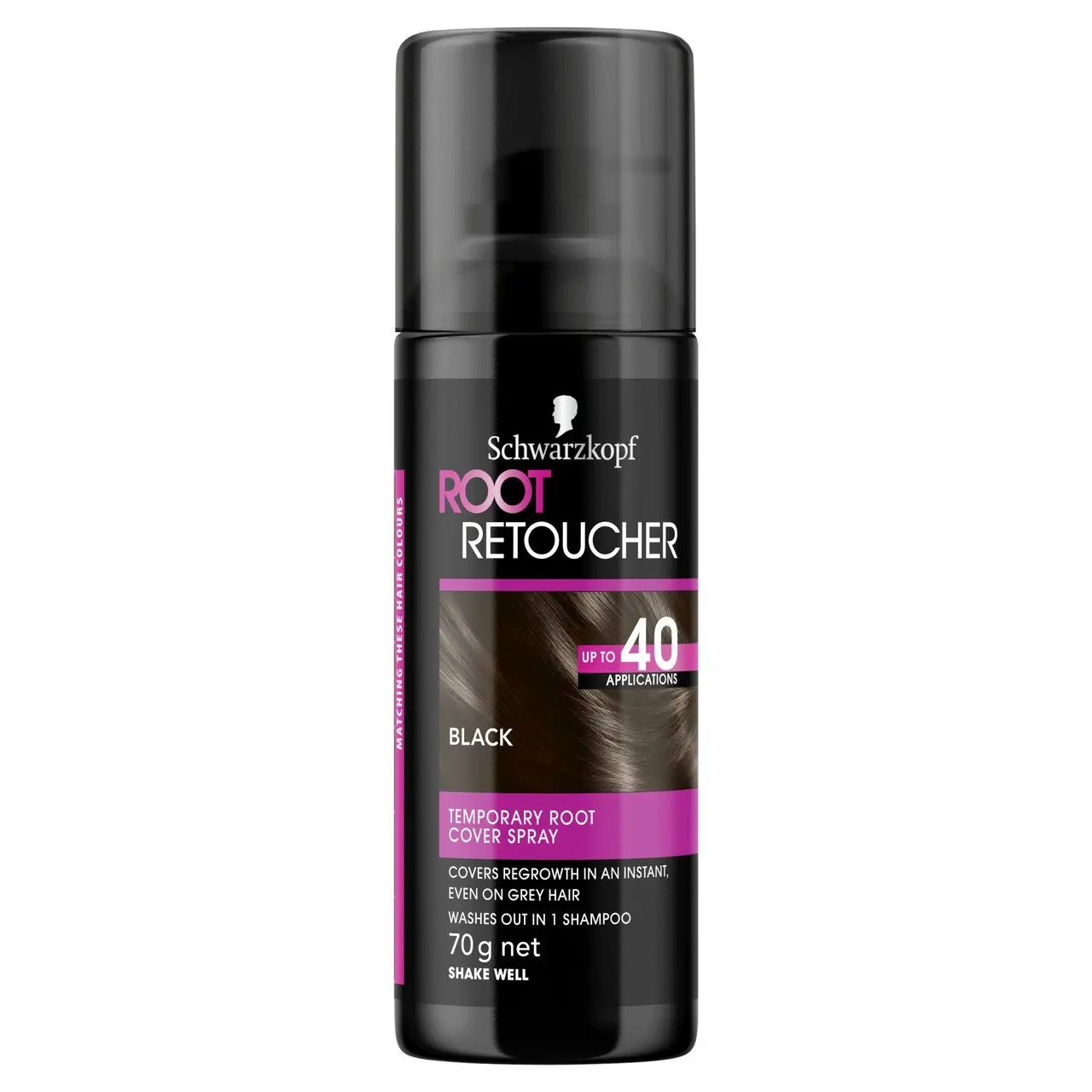 Schwarzkopf Root Retoucher Black 70g