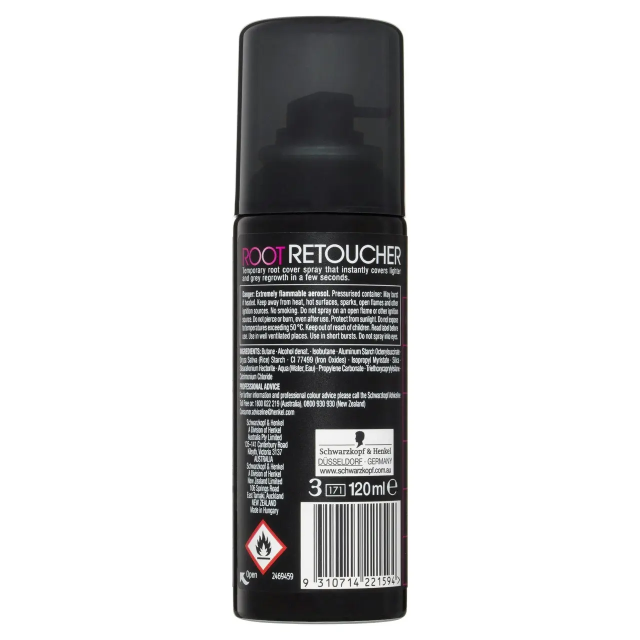 Schwarzkopf Root Retoucher Black 70g