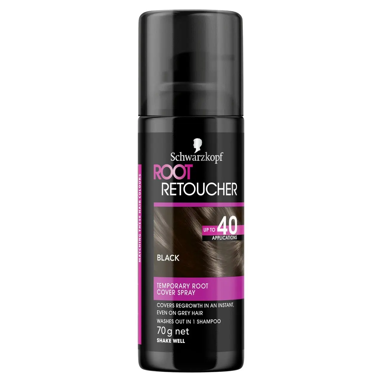 Schwarzkopf Root Retoucher Black 70g