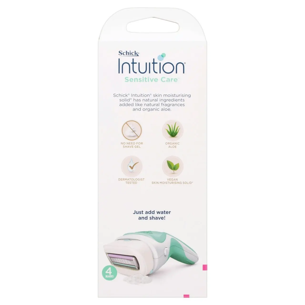 Schick Intuition Sensitive Care Razor Kit 2pk