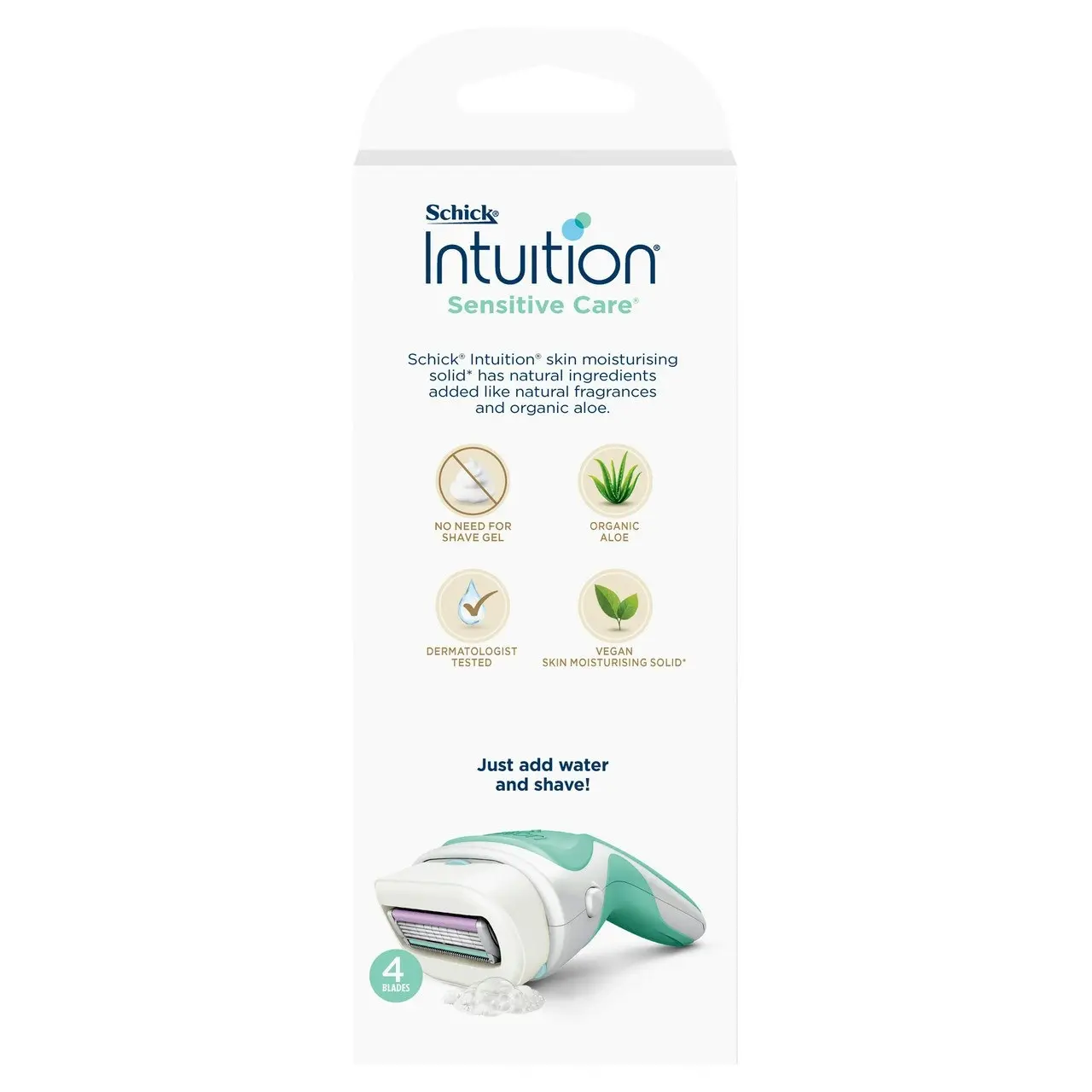 Schick Intuition Sensitive Care Razor Kit 2pk