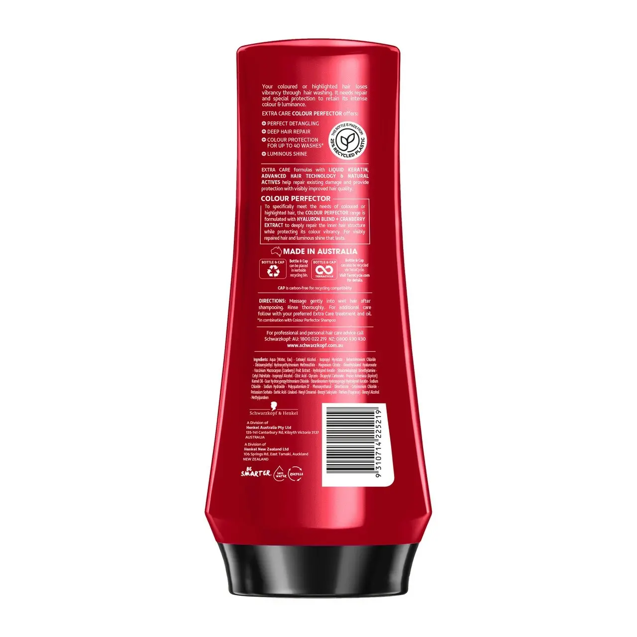 Schwarzkopf Extra Care Colour Perfector Protecting Conditioner 400mL