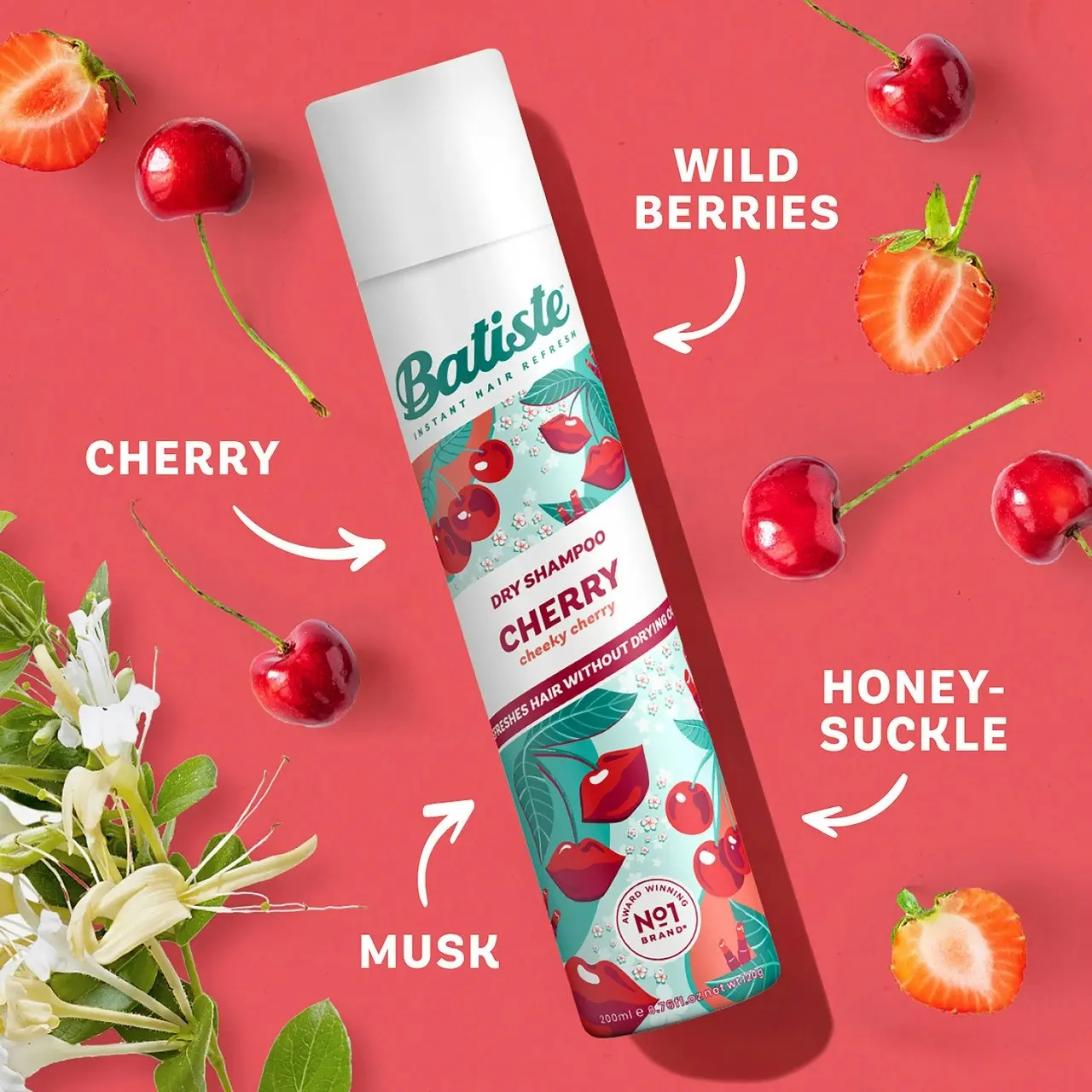 Batiste Cherry Dry Shampoo 200mL