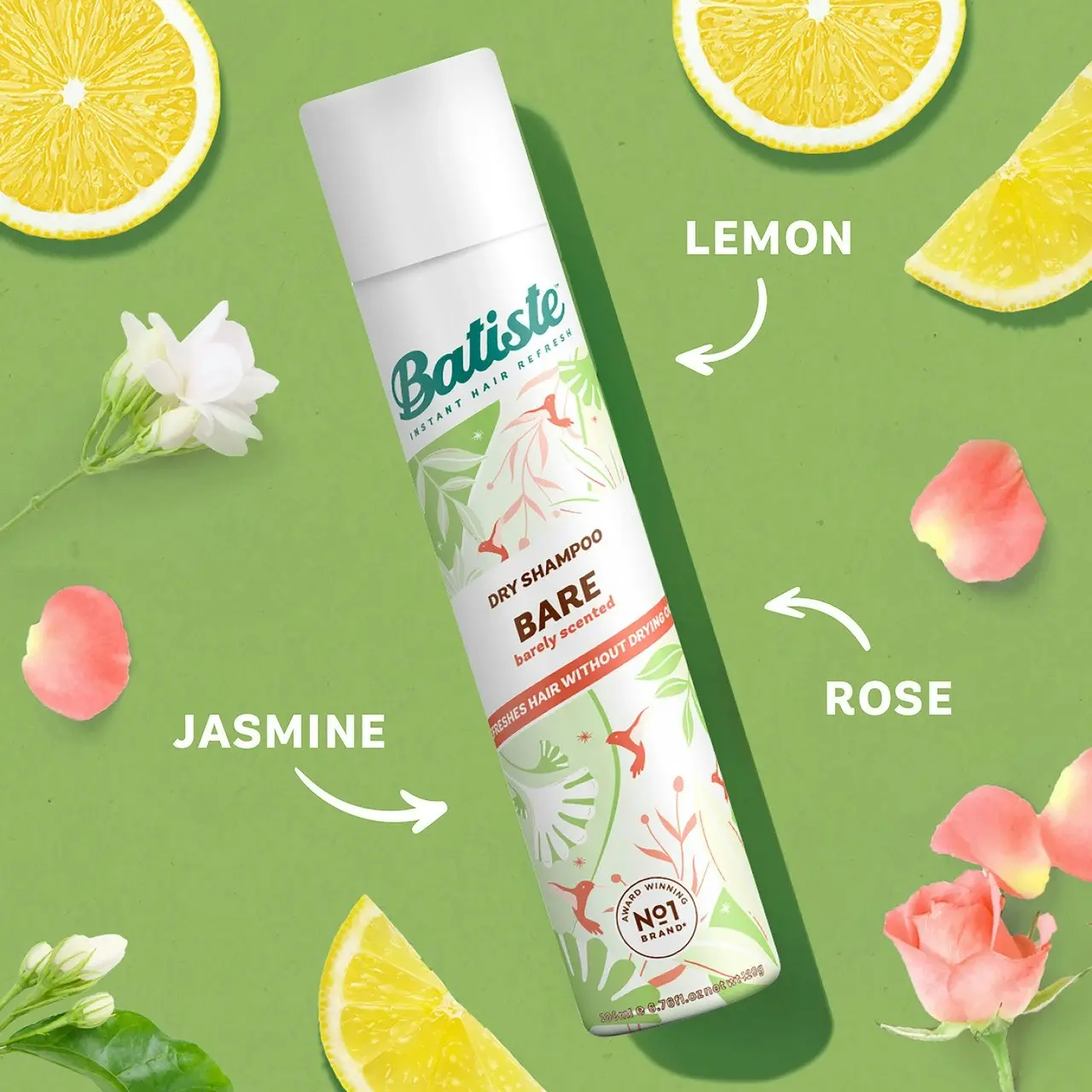 Batiste Bare Dry Shampoo 200mL