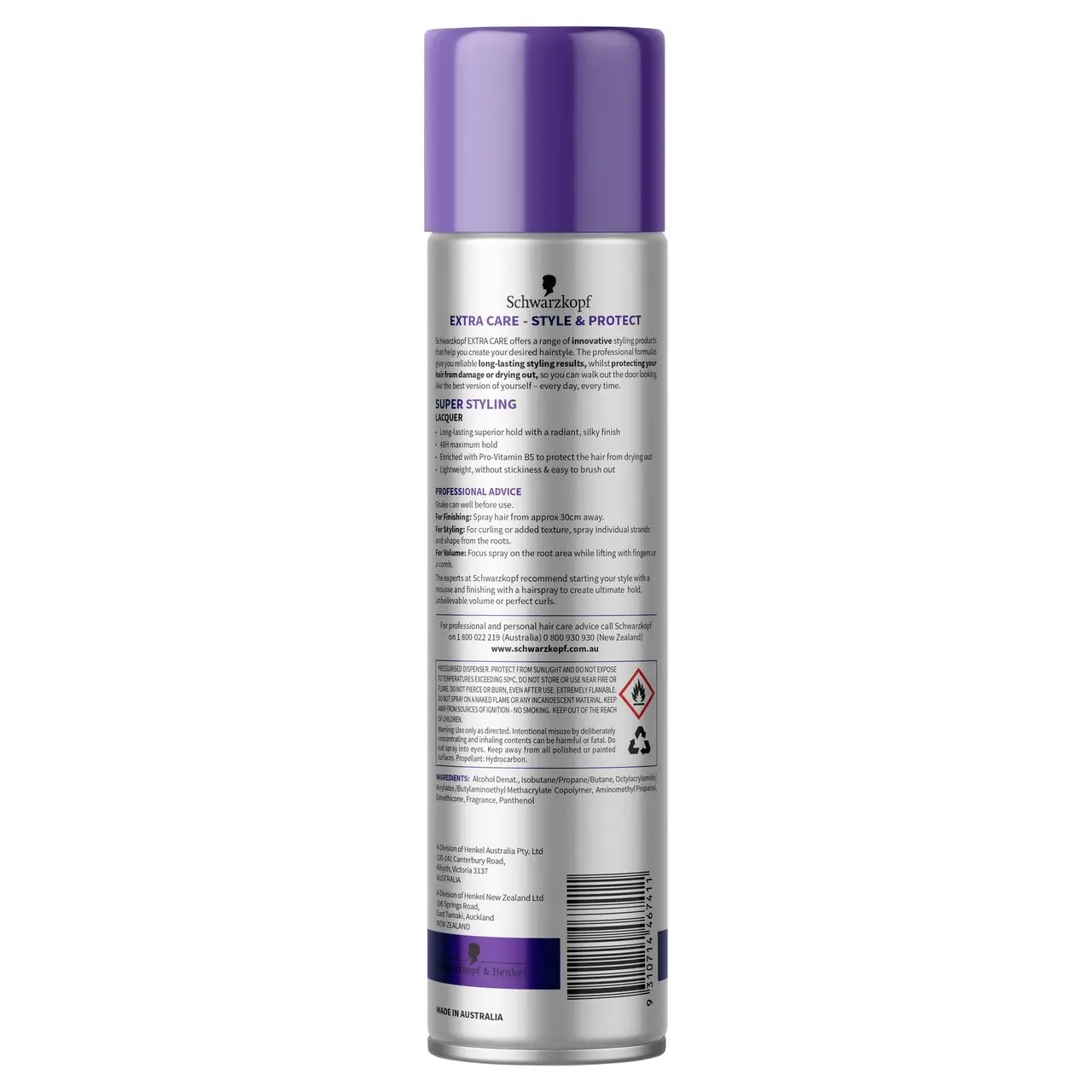 Schwarzkopf Extra Care Super Styling Lacquer 400g