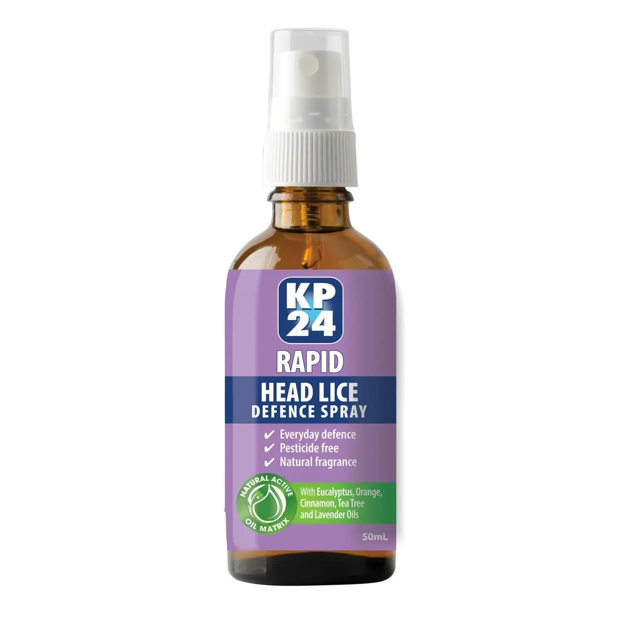 KP24 Rapid Head Lice Defence Spray 50mL