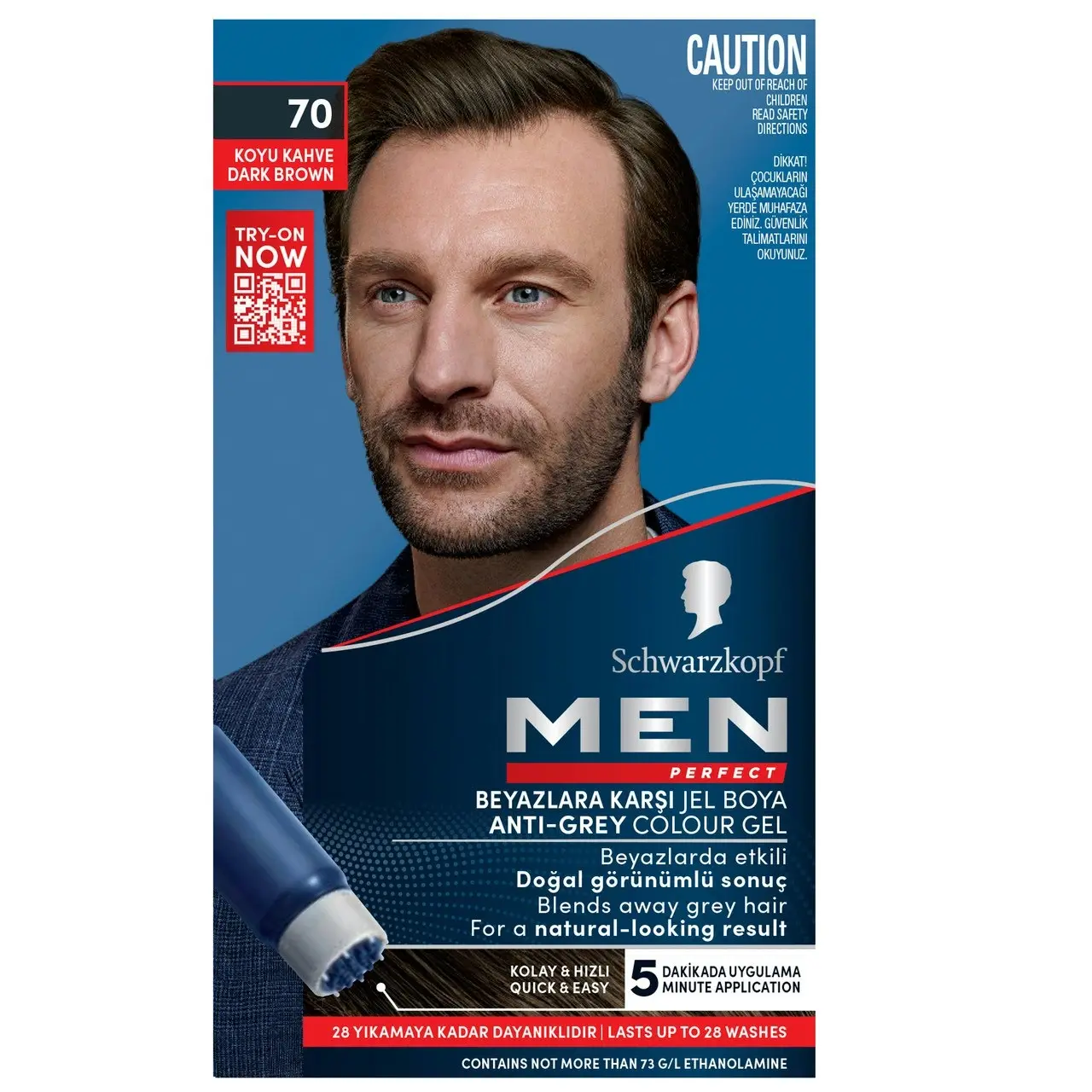 Schwarzkopf Men Perfect 70 Dark Brown