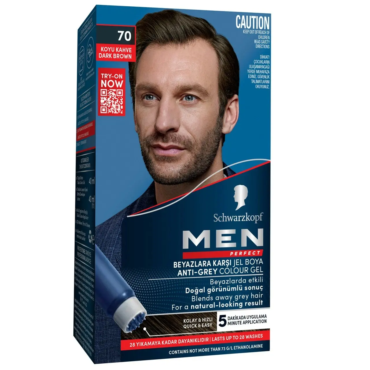 Schwarzkopf Men Perfect 70 Dark Brown