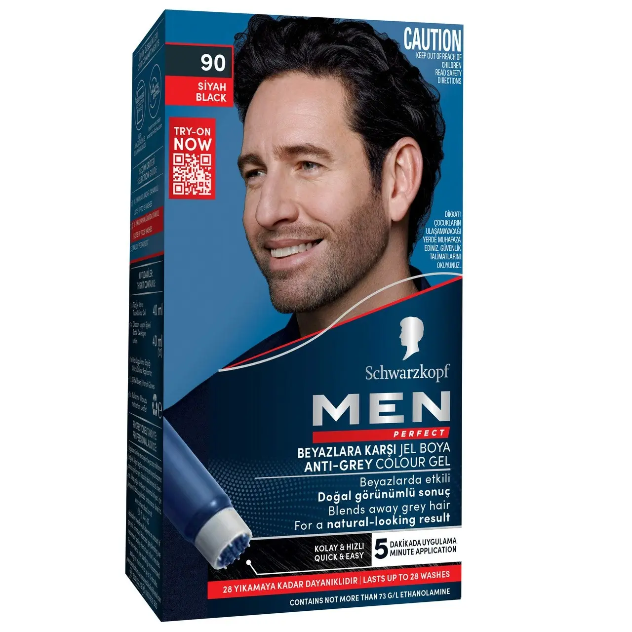 Schwarzkopf Men Perfect 90 Black