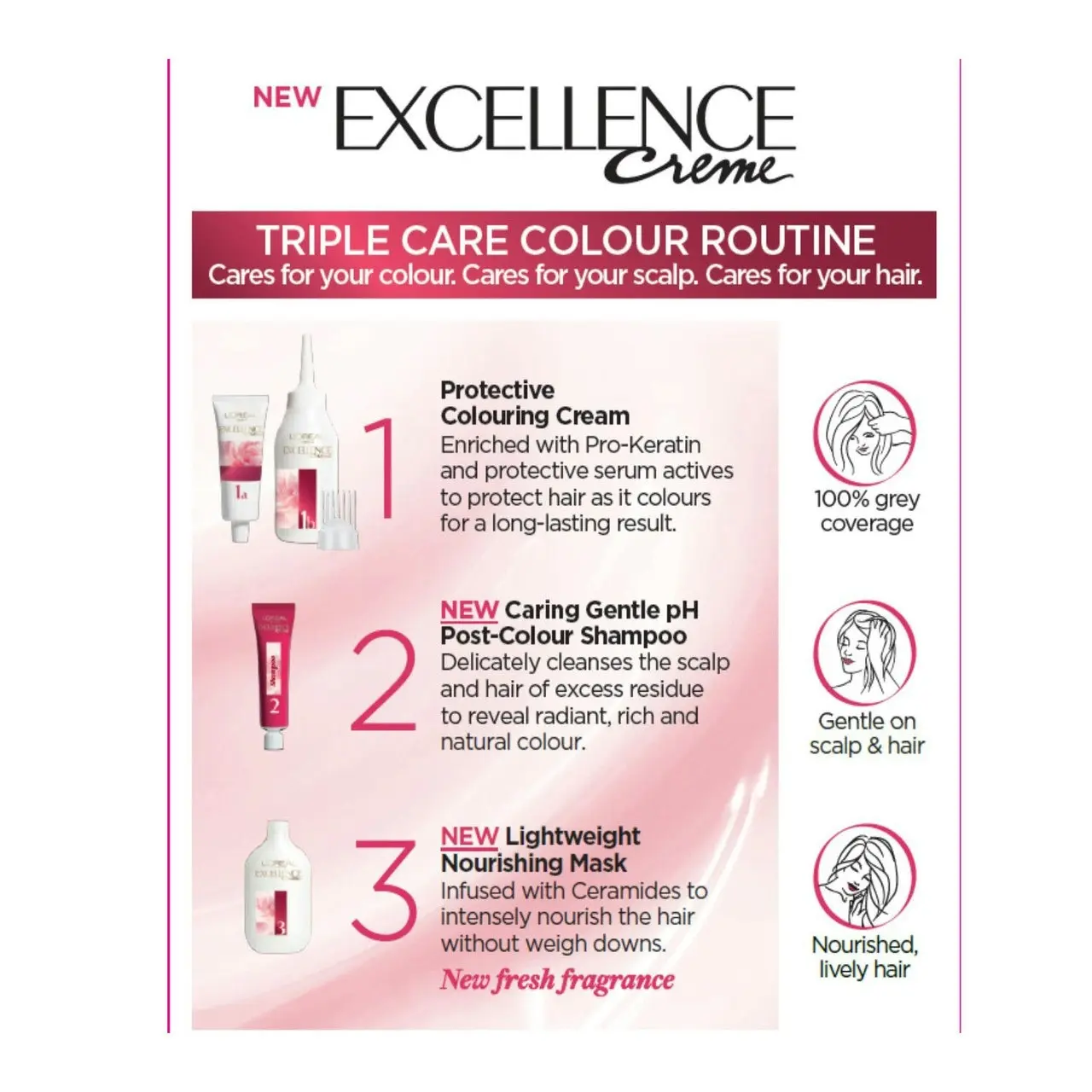 L'Oreal Excellence Creme Colour 10.21 Lightest Pearl Blonde