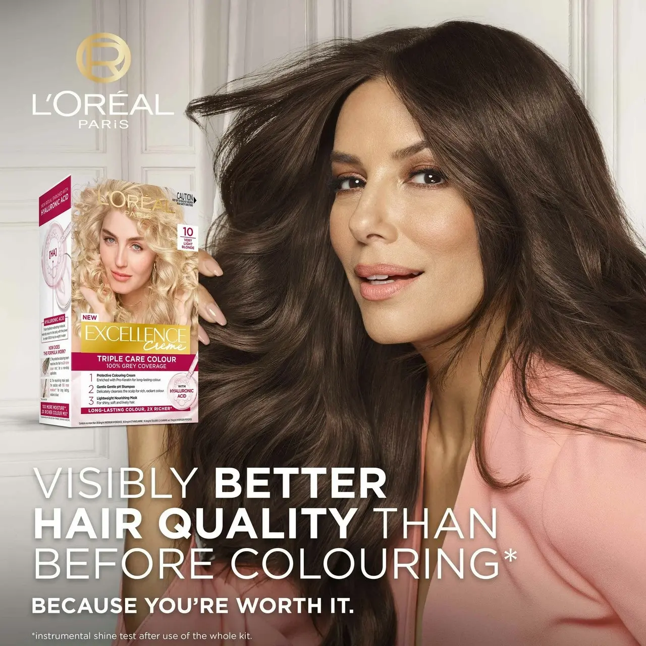 L'Oreal Paris Excellence Creme Permanent Hair Colour - 10 Very Light Blonde